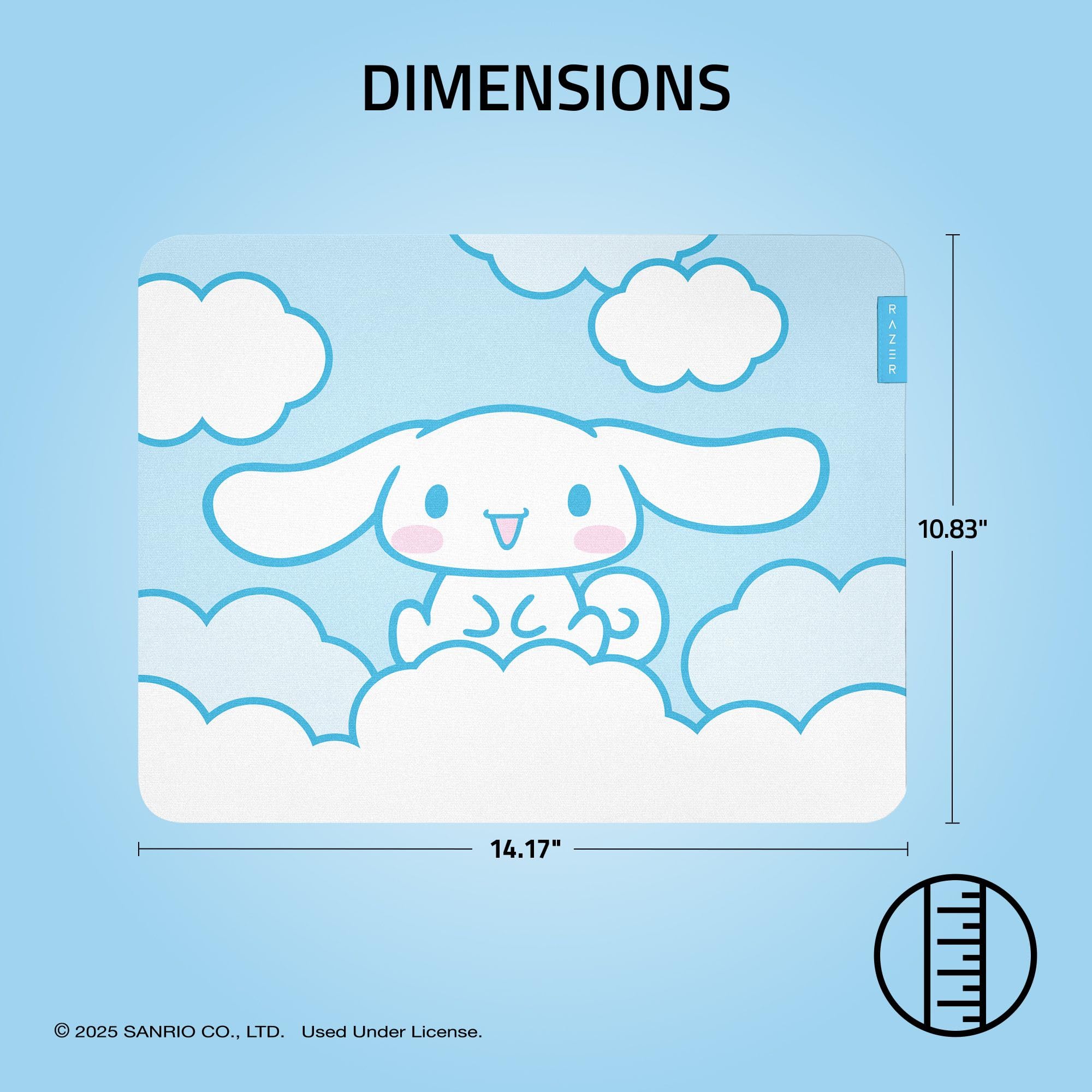 razer-gigantus-v2-medium-soft-gaming-mouse-pad-cinnamoroll-edition-textured-micr image 5