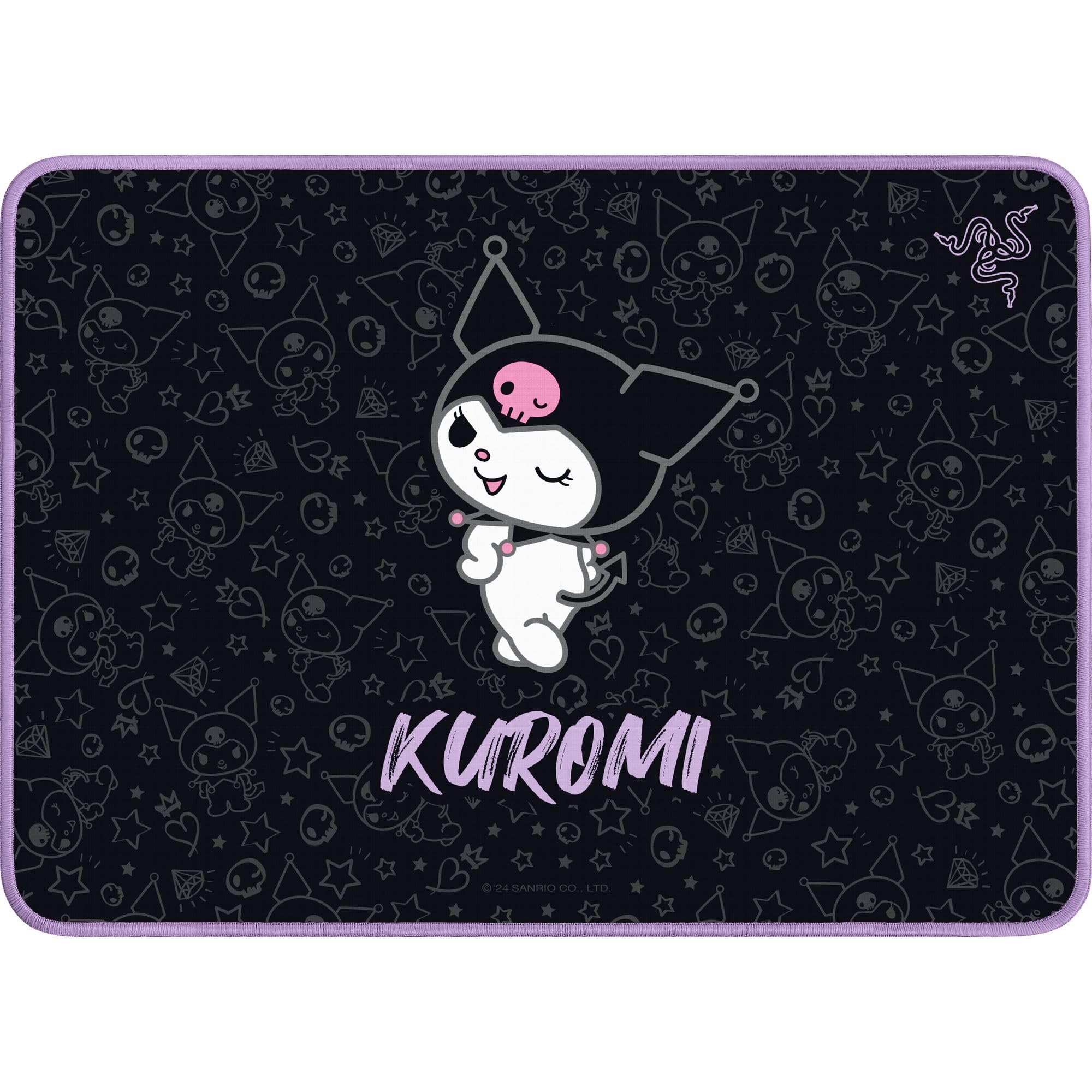 razer-goliathus-gaming-mousepad-kuromi-edition-medium-10-x-13-98-micro-textured- image 1