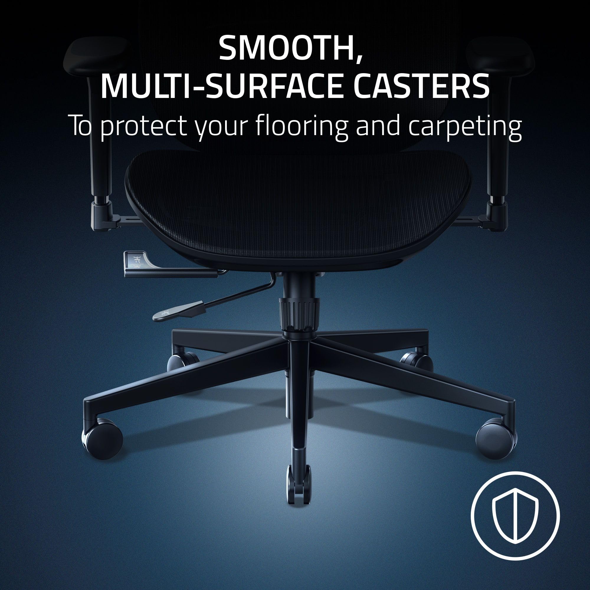 razer-fujin-mesh-ergonomic-gaming-chair-breathable-mesh-130-recline-adjustable-l image 8