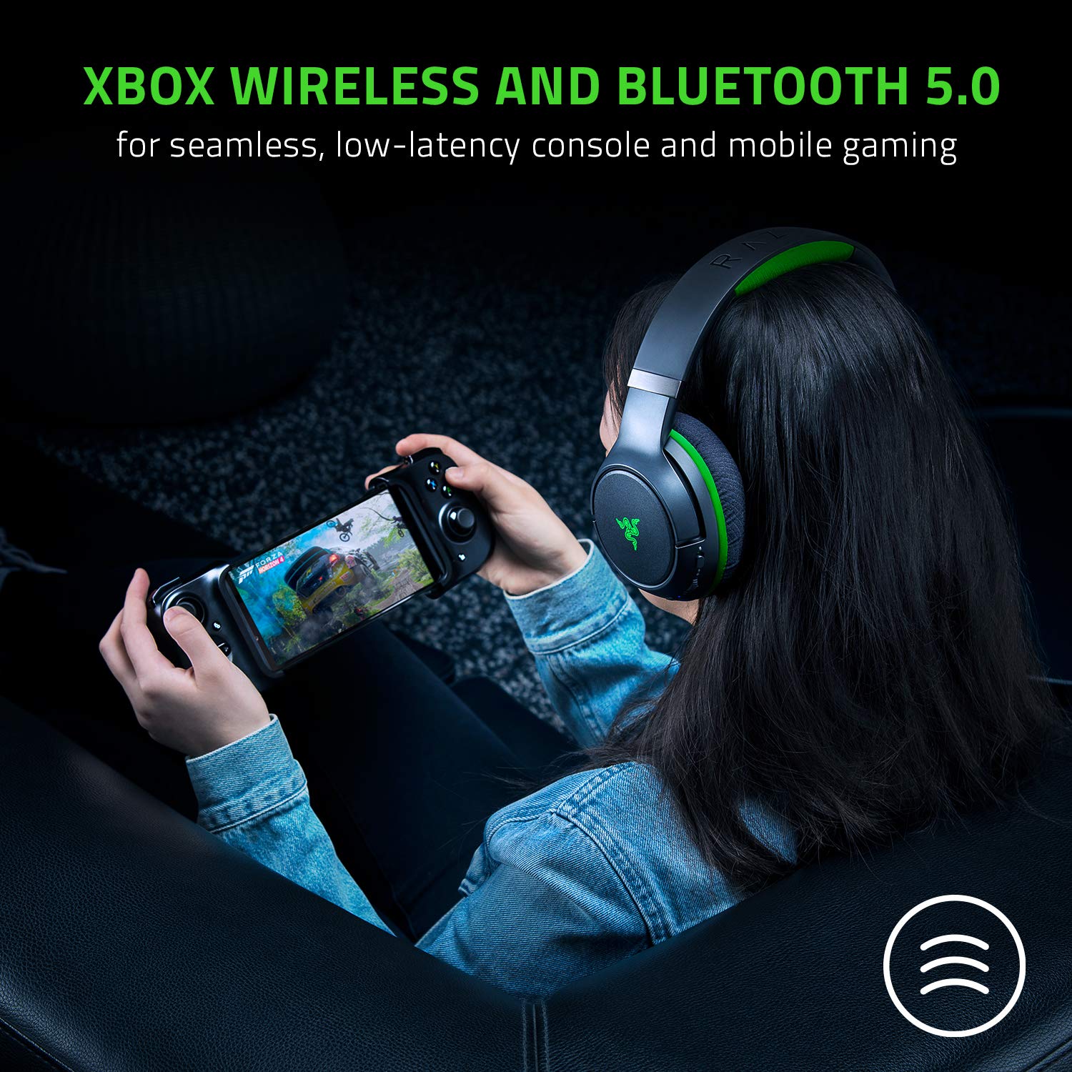 razer-kaira-pro-wireless-gaming-headset-for-xbox-series-x-s-with-triforce-titani image 7