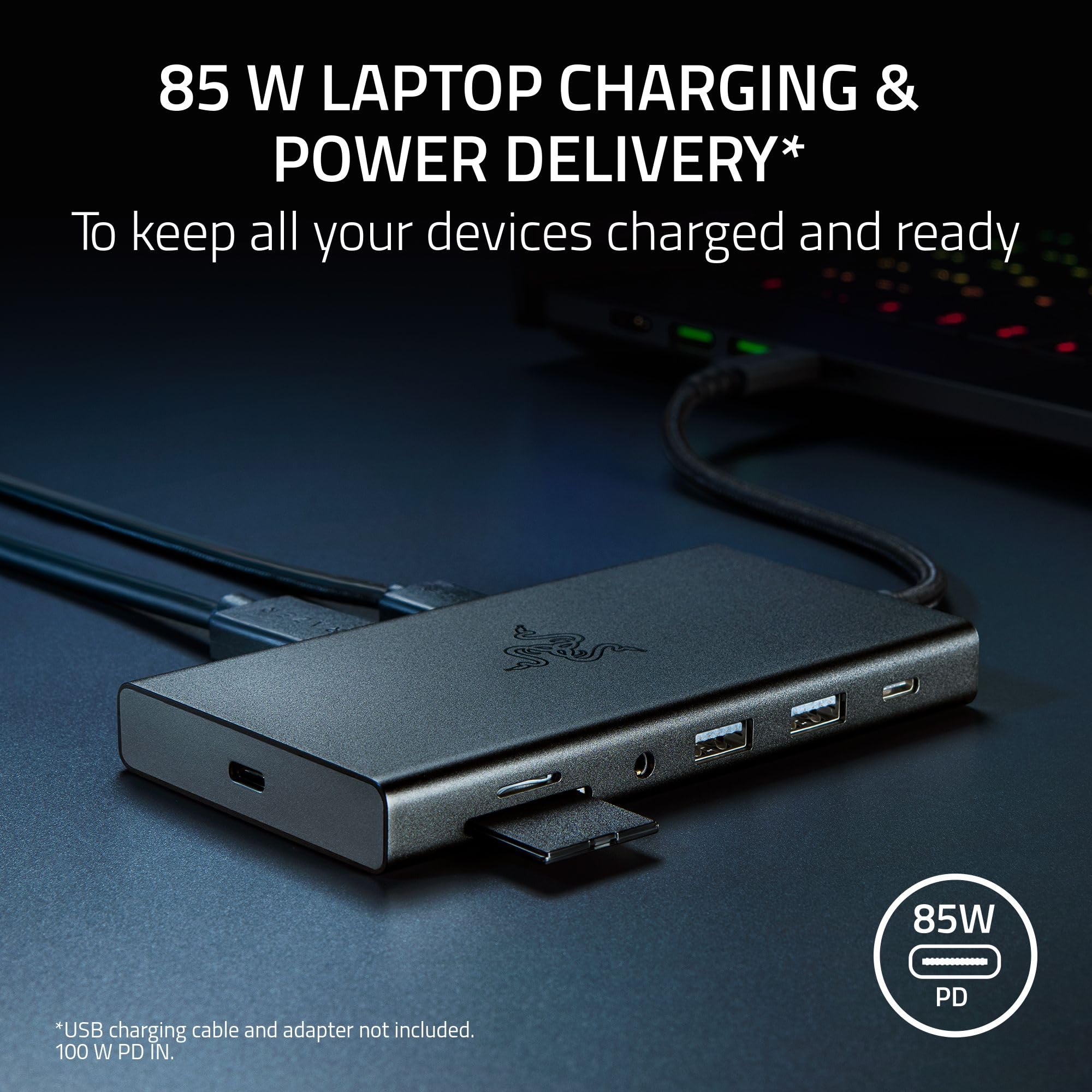 razer-usb-c-dock-11-port-travel-charging-station-4k-60hz-hdmi-gigabit-ethernet-8 image 6
