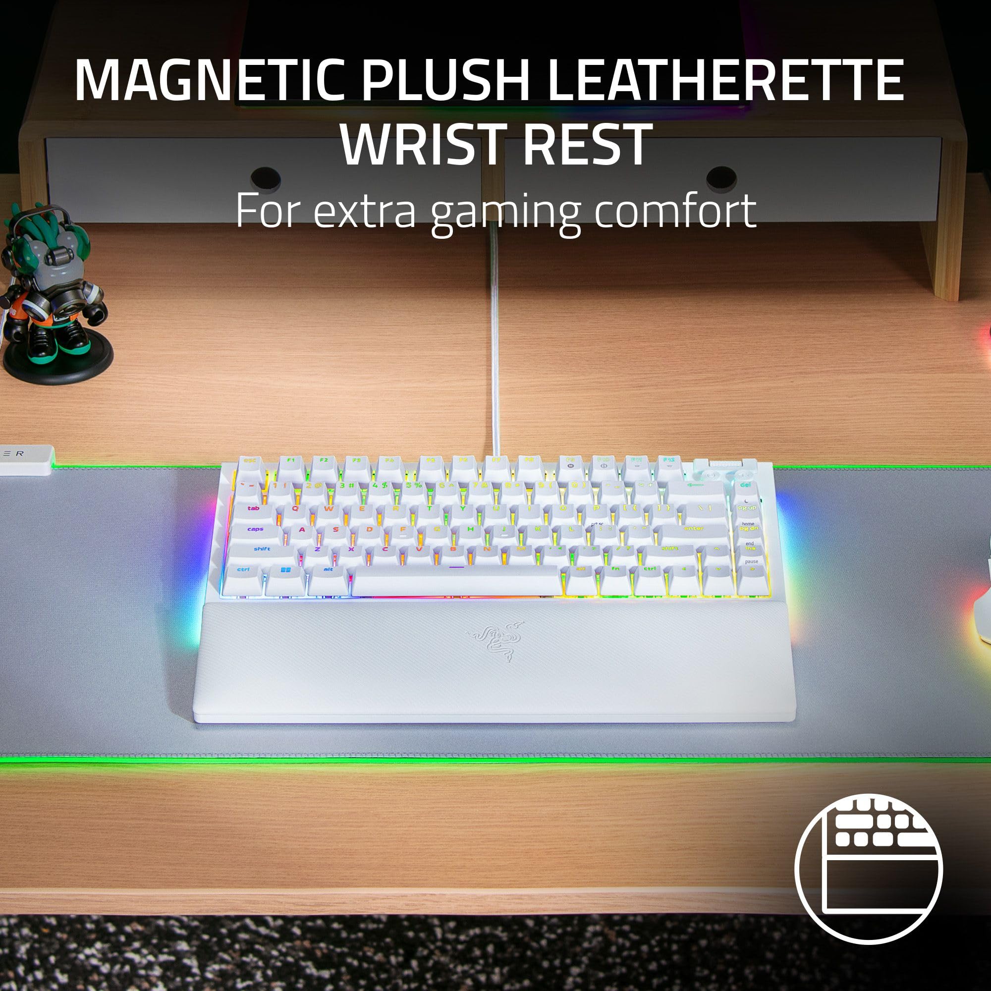 razer-blackwidow-v4-75-hot-swappable-mechanical-gaming-keyboard-with-orange-tact image 7