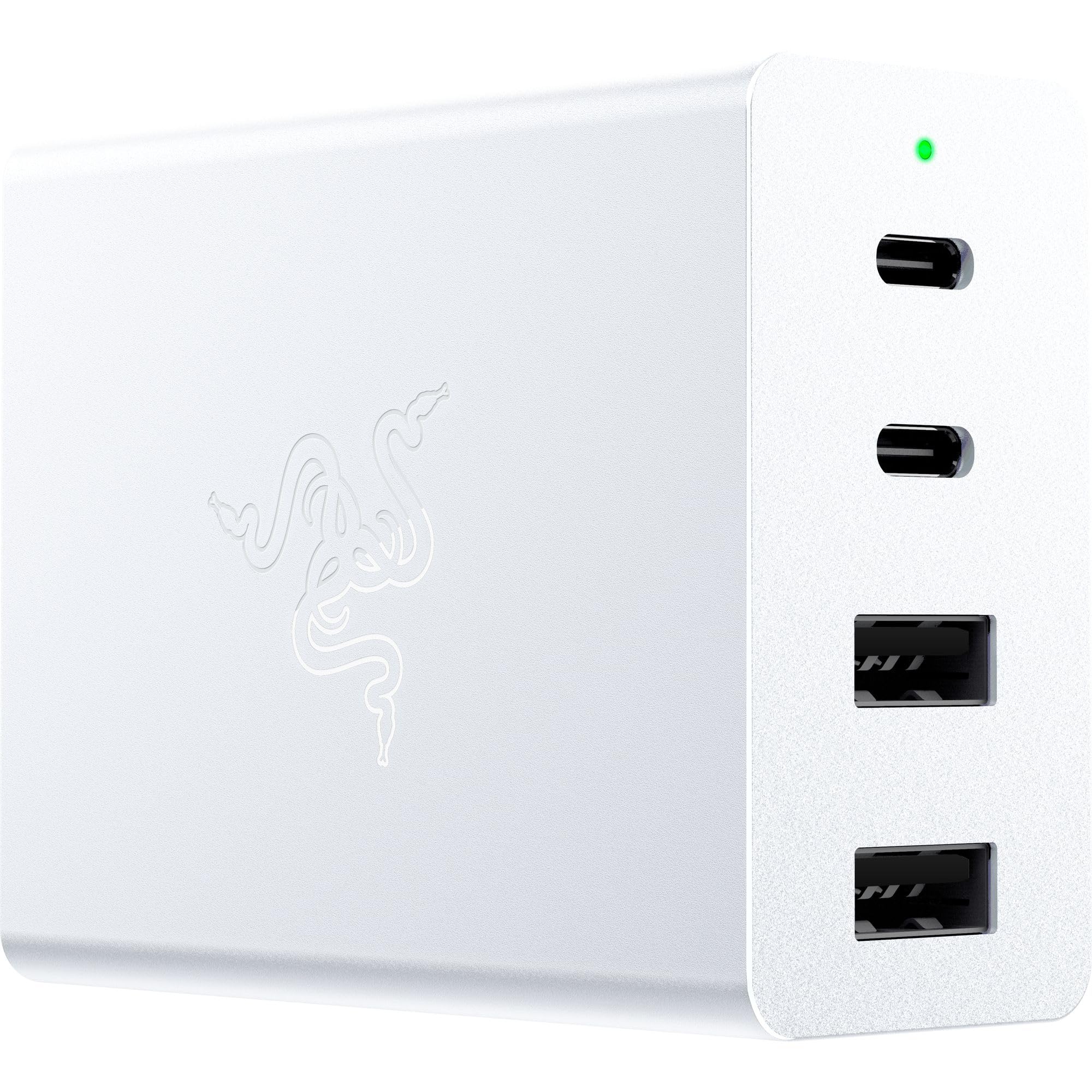 razer-usb-c-130w-gan-charger-4-port-2x-usb-c-2x-usb-a-fast-charging-power-adapte image 1