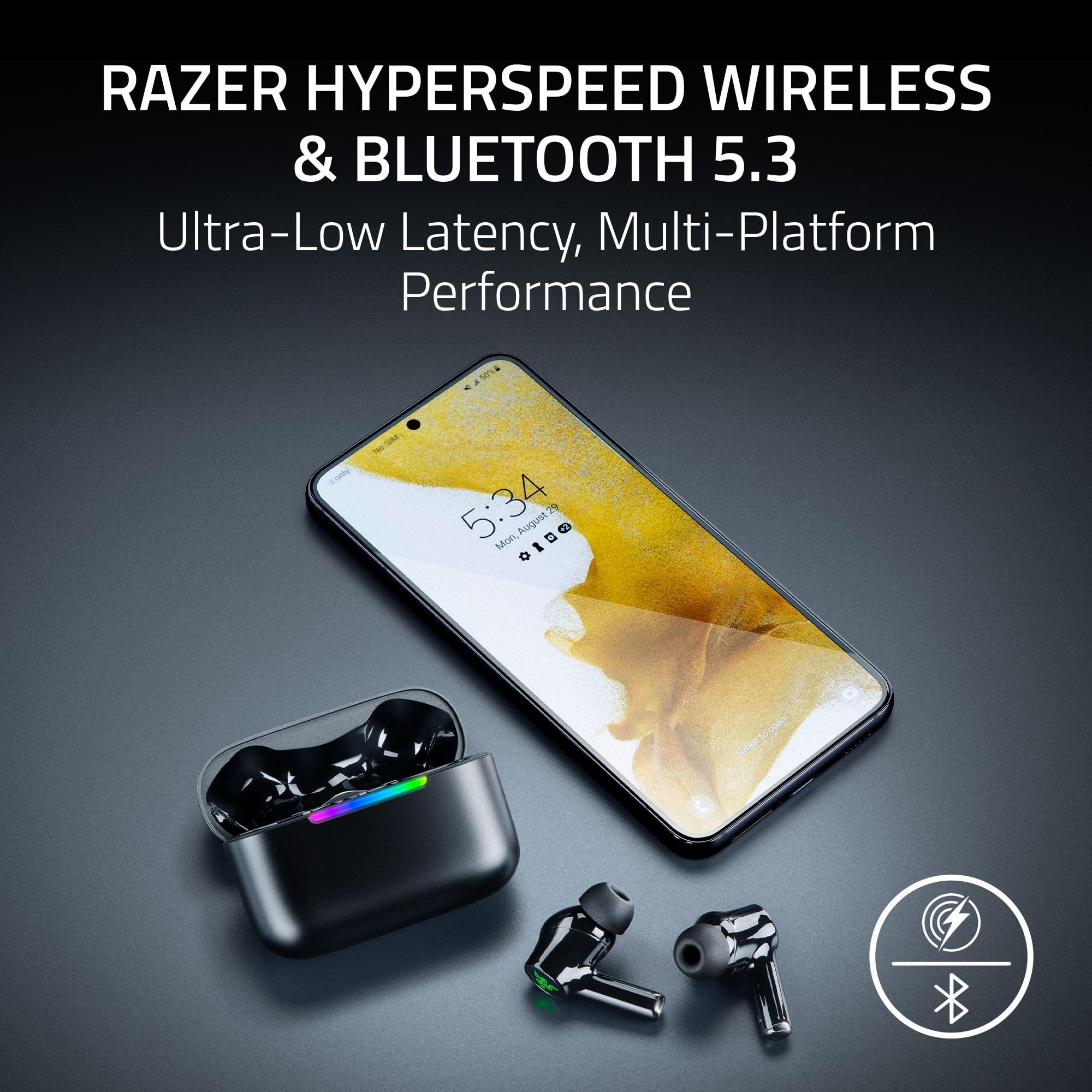 razer-hammerhead-v3-x-hyperspeed-wireless-multi-platform-gaming-earbuds-2-4ghz-b image 2