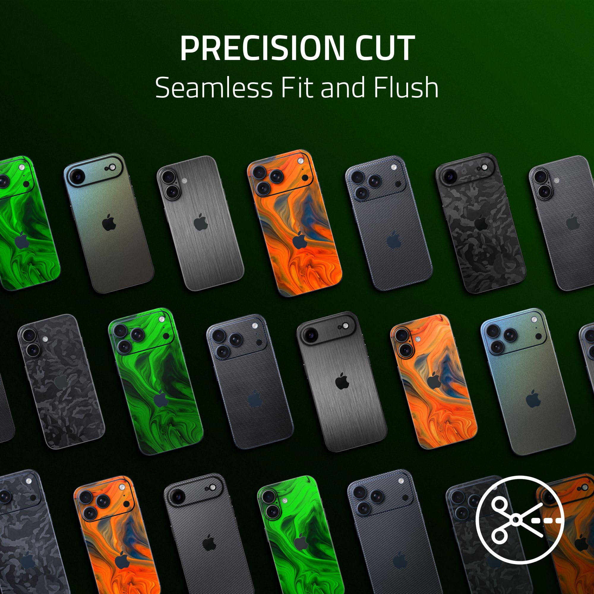 razer-skin-iphone-17-pro-max-full-wrap-dark-hive-premium-3m-cast-vinyl-scratch-r image 6