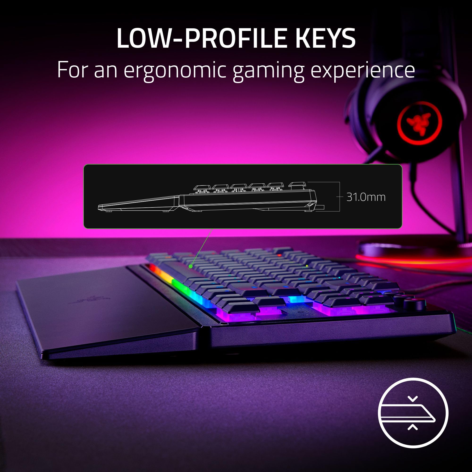 razer-ornata-v3-tkl-gaming-keyboard-low-profile-mecha-membrane-8-zone-chroma-rgb image 2