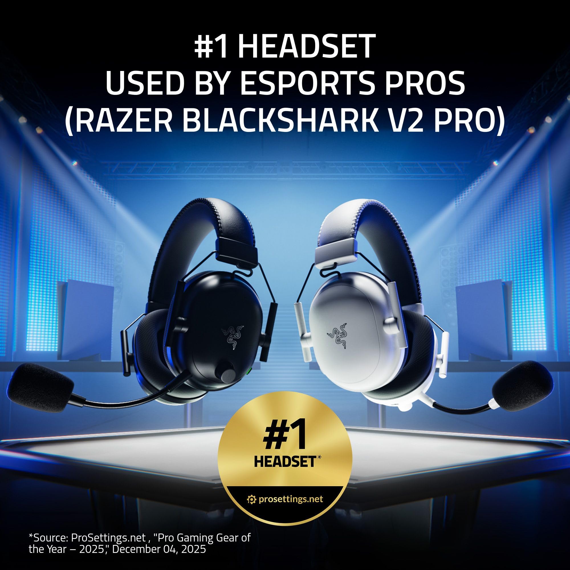 razer-blackshark-v2-pro-ps5-licensed-wireless-gaming-headset-50mm-triforce-titan image 2