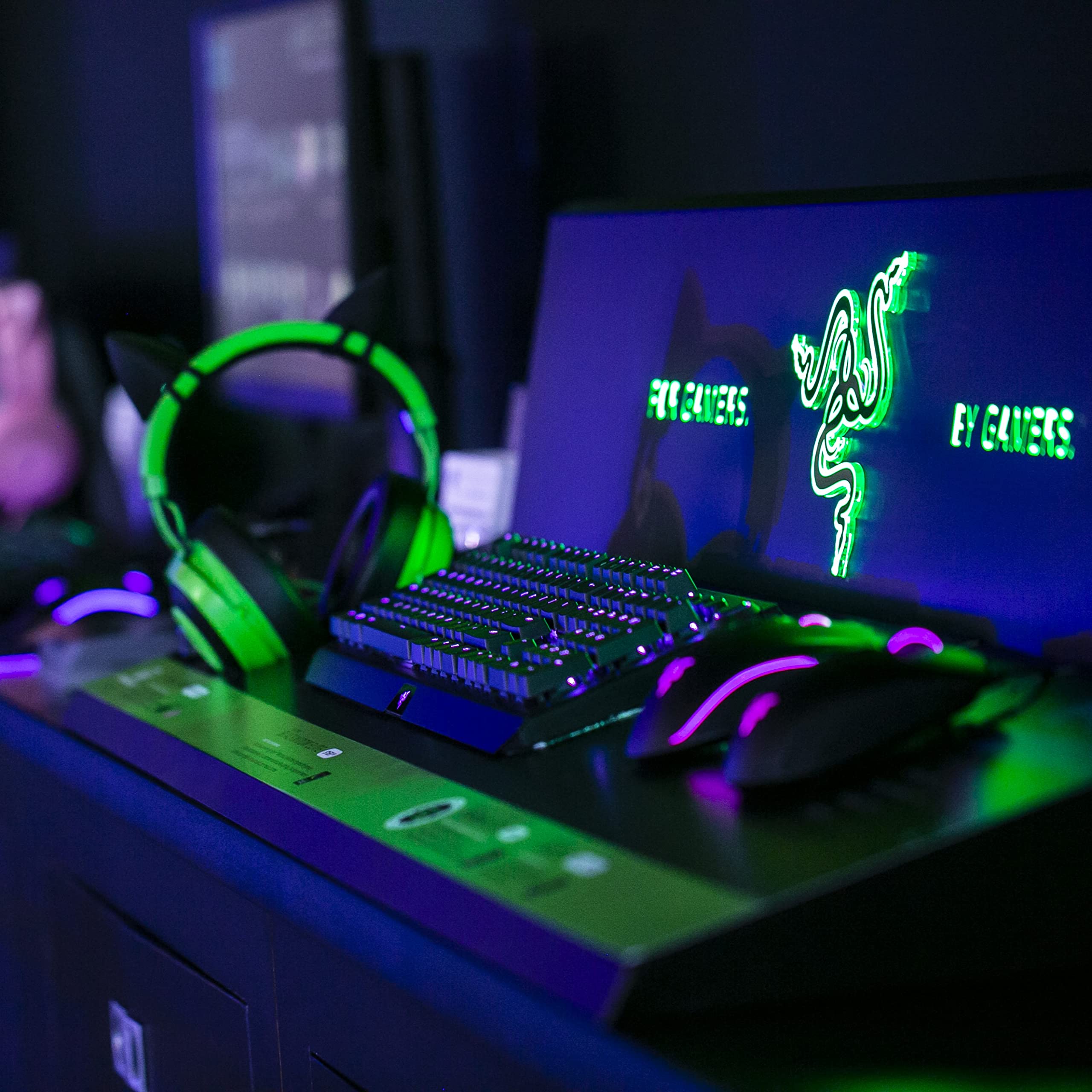 razer-kitty-ears-for-kraken-headsets-adjustable-water-resistant-accessory-quartz image 6