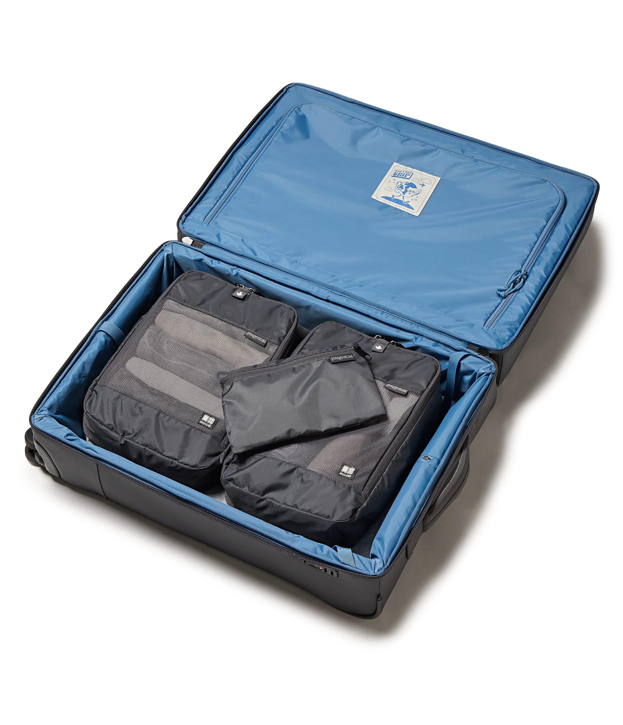 jansport-good-latitude-3-piece-packing-cube-set-lightweight-travel-organizers-wi image 3