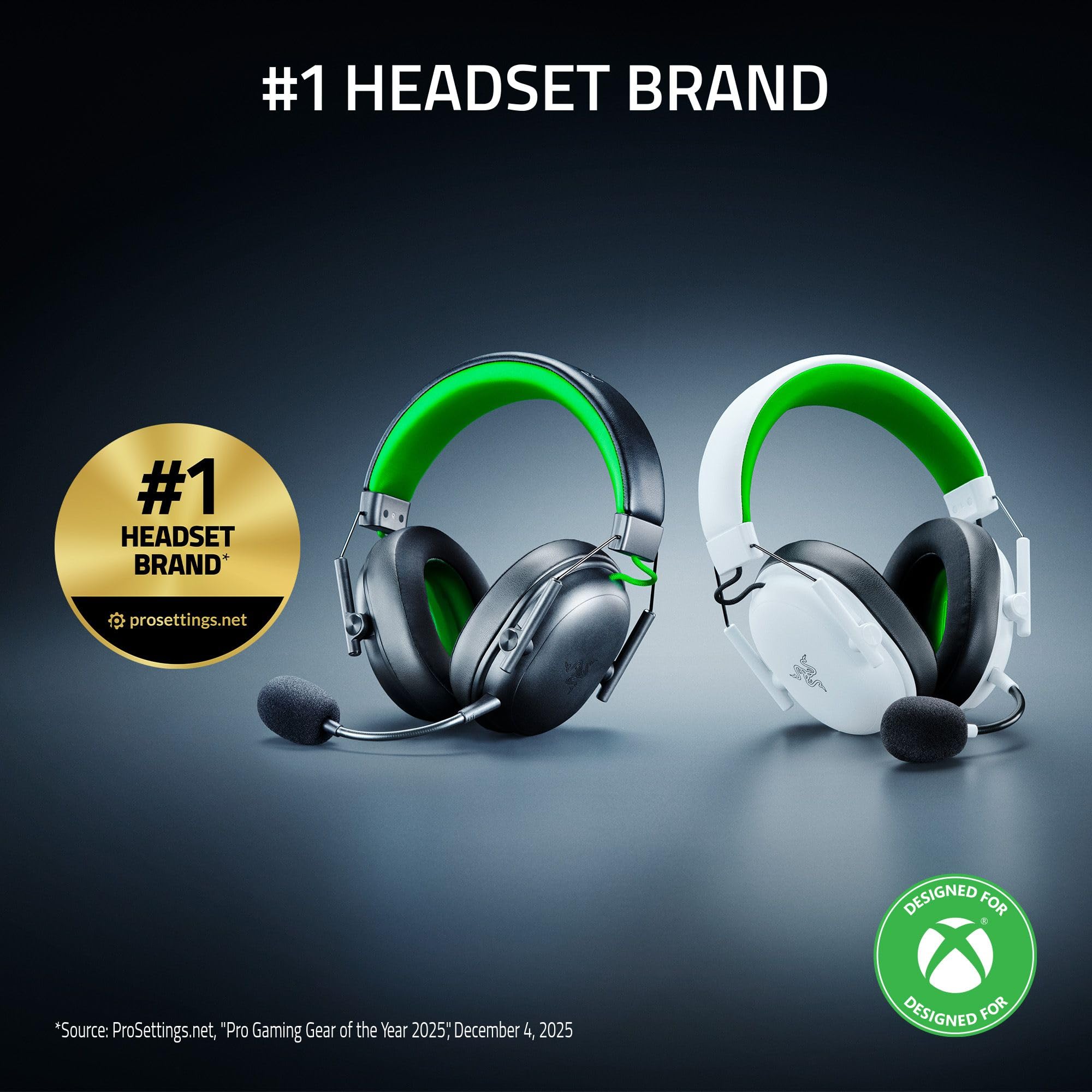 razer-blackshark-v3-x-hyperspeed-wireless-gaming-headset-for-xbox-50mm-triforce- image 2