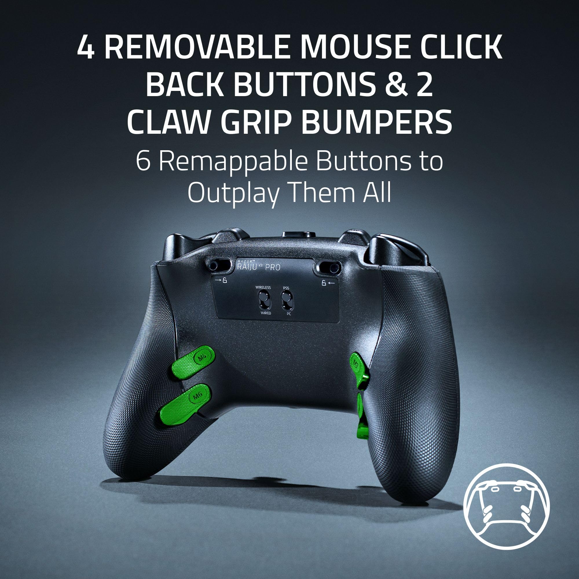 razer-raiju-v3-pro-wireless-esports-controller-officially-licensed-for-ps5-pc-tm image 5