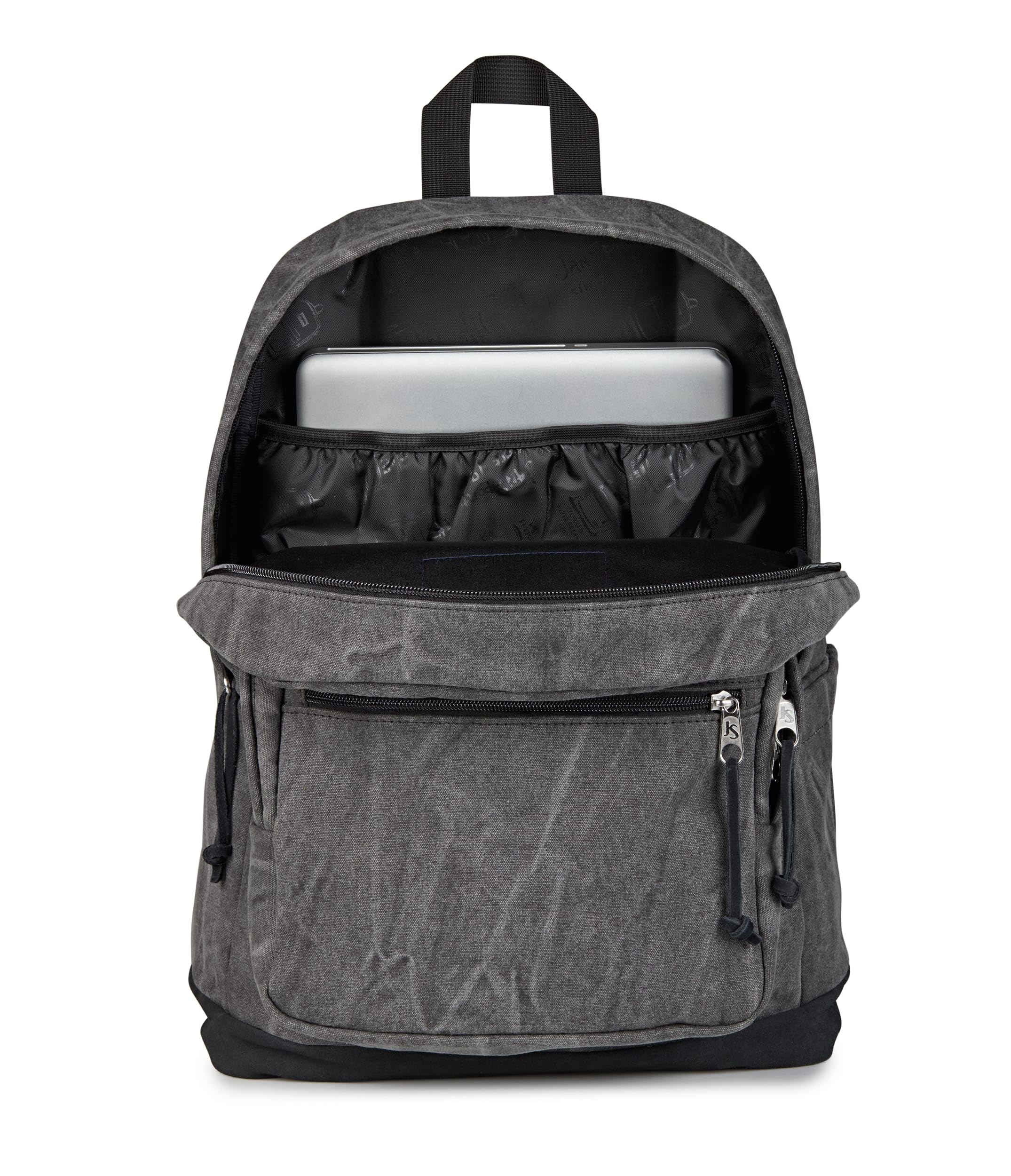 jansport-right-pack-expressions-backpack-aged-canvas-black-oxford-black-15-inch- image 4
