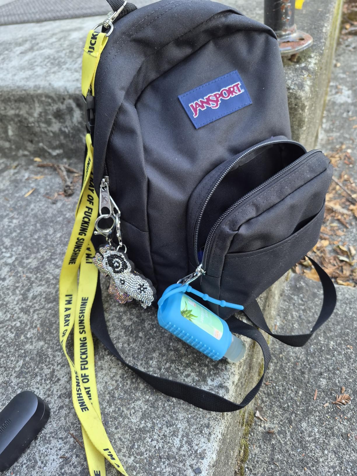 Strap buckle broke