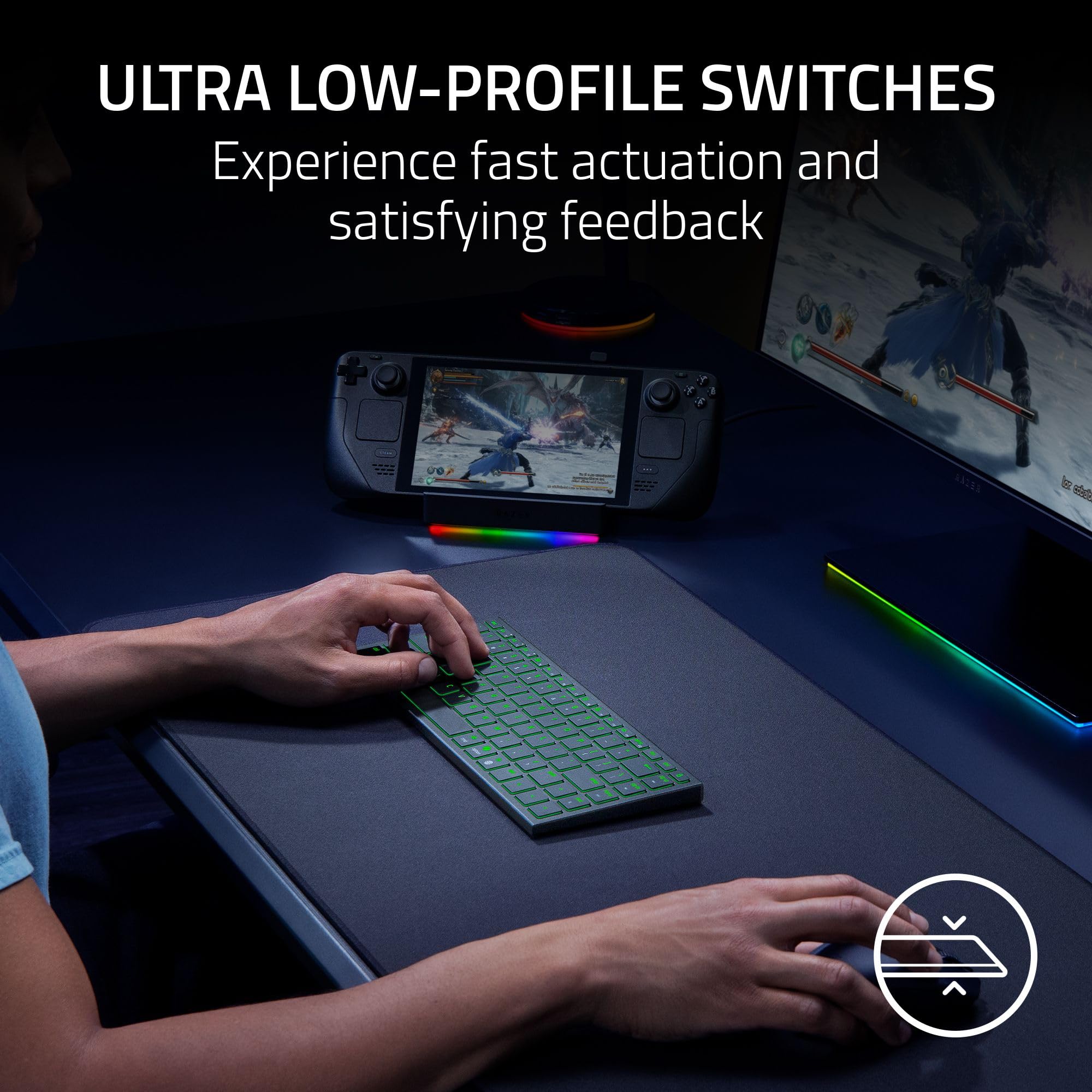 razer-joro-wireless-gaming-keyboard-ultra-portable-75-low-profile-bluetooth-5-0- image 5