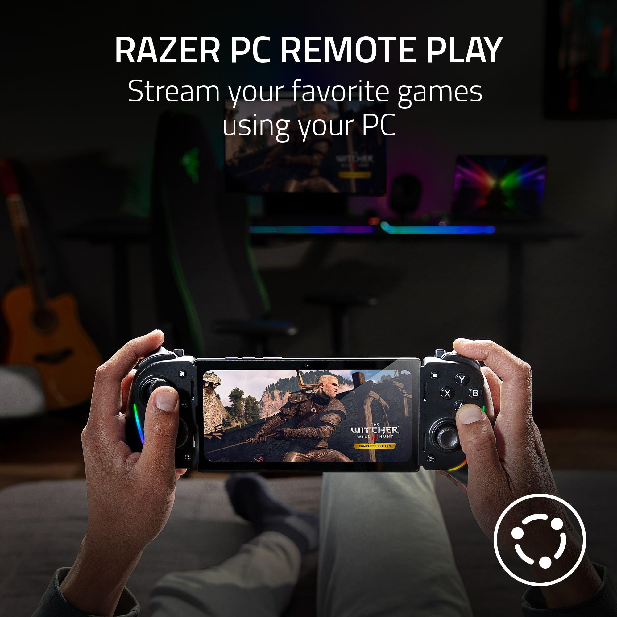 razer-kishi-ultra-mobile-gaming-controller-for-android-iphone-15-16-ipad-mini-ch image 2
