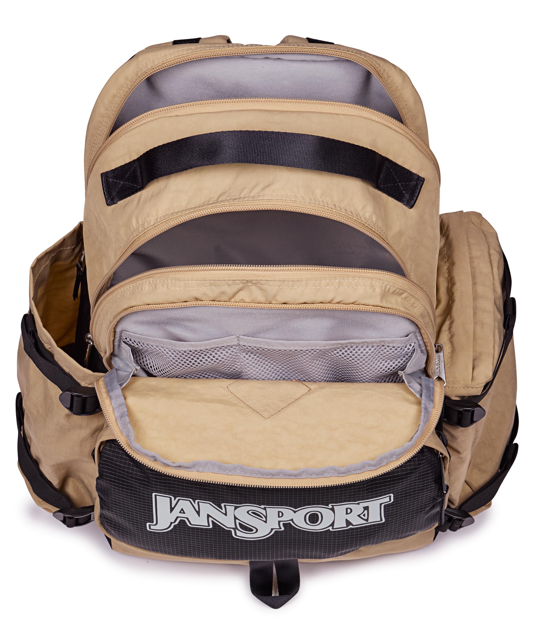 jansport-seattle-pack-backpack-travertine-15-laptop-sleeve-dual-water-bottle-poc image 7