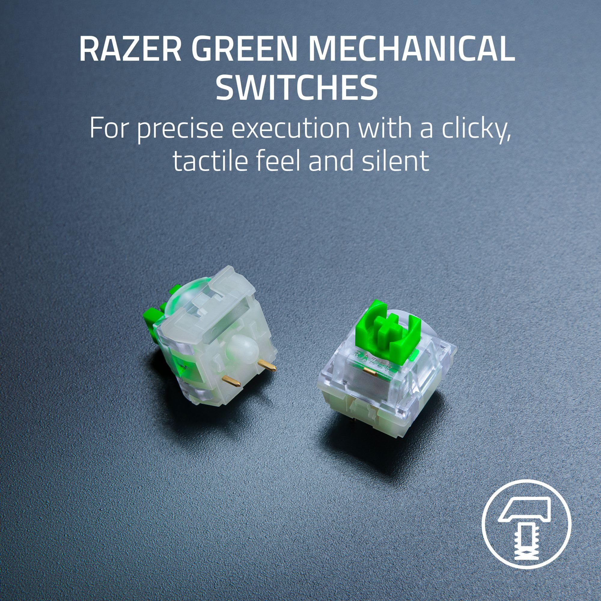 razer-blackwidow-v4-x-mechanical-gaming-keyboard-pok-mon-edition-green-clicky-sw image 2