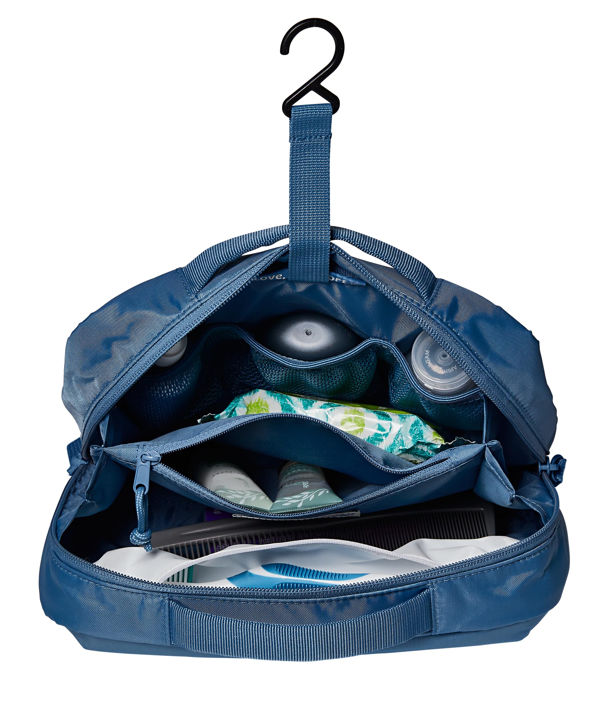 jansport-good-latitude-hanging-toiletry-bag-6l-accordion-hygiene-case-with-water image 3