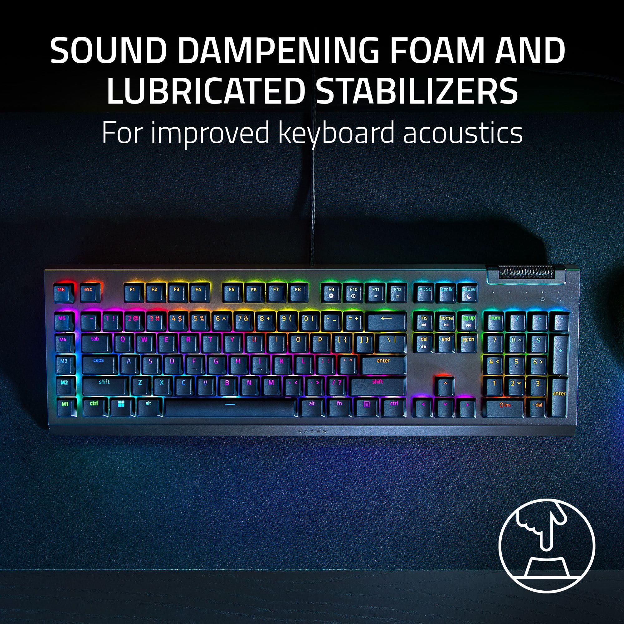 razer-blackwidow-v4-x-mechanical-gaming-keyboard-green-tactile-clicky-switches-6 image 7