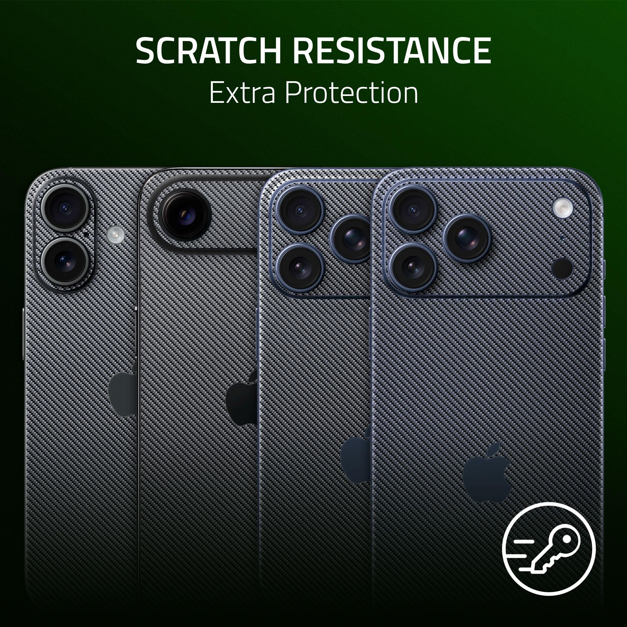 razer-skin-iphone-17-pro-max-full-wrap-dark-hive-premium-3m-cast-vinyl-scratch-r image 3
