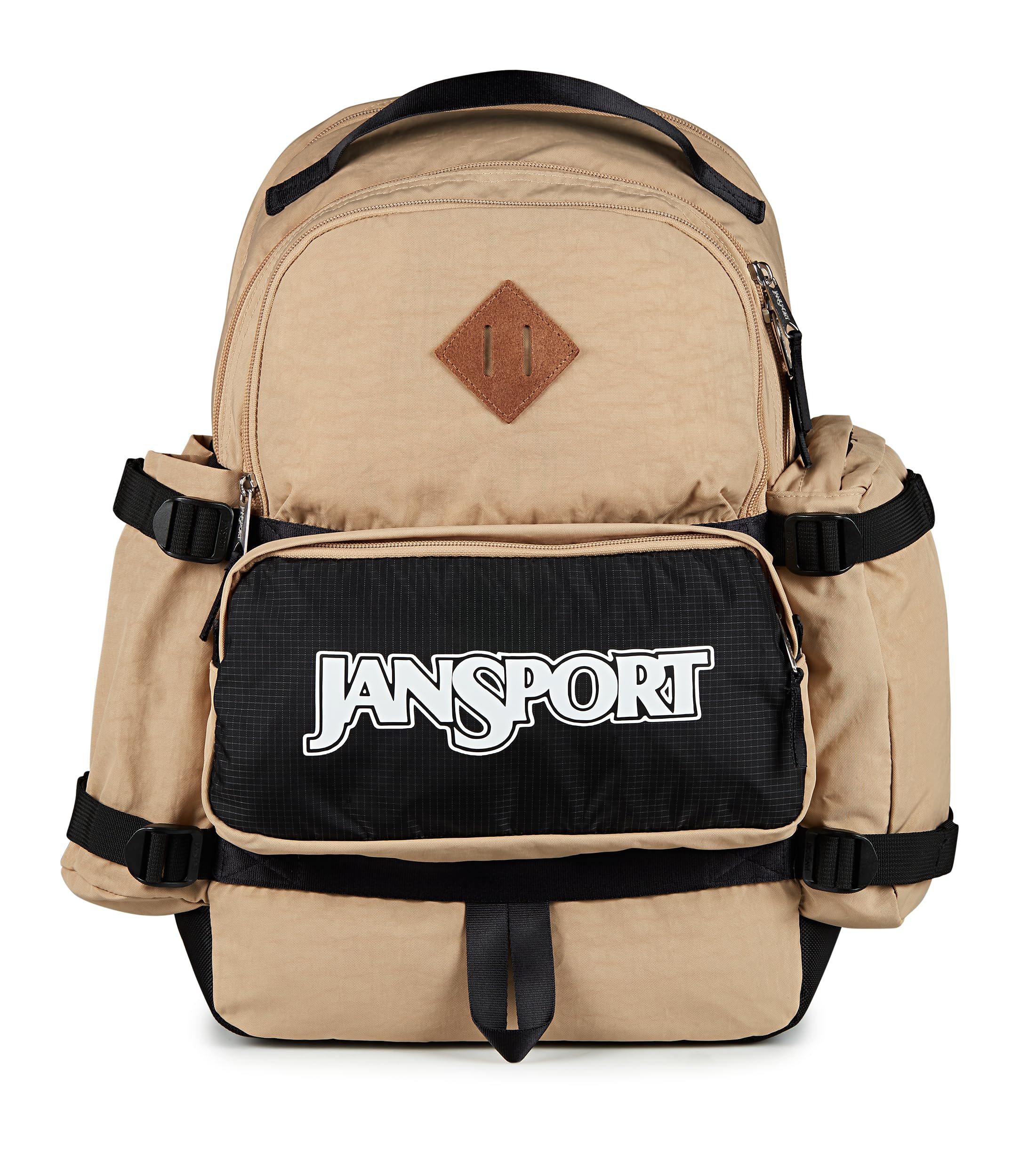 jansport-seattle-pack-backpack-travertine-15-laptop-sleeve-dual-water-bottle-poc image 1