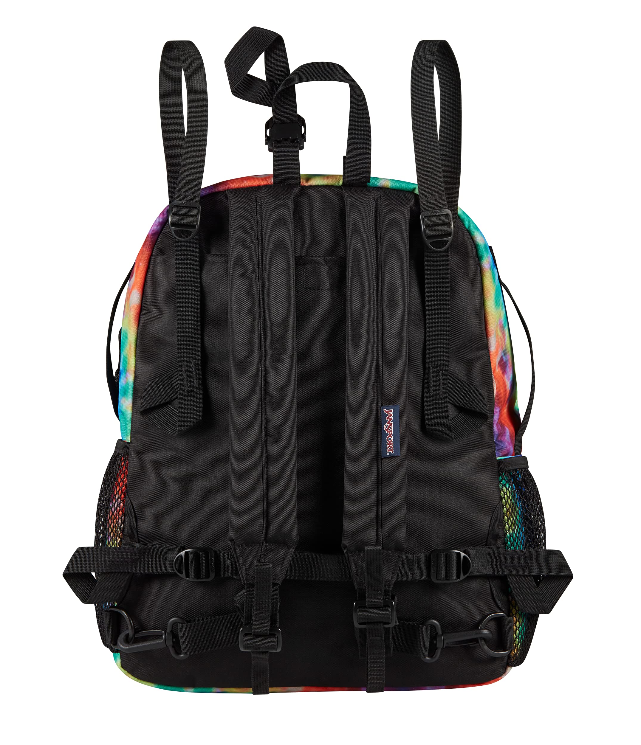 jansport-central-adaptive-backpack-red-multi-hippie-days-wheelchair-walker-compa image 3