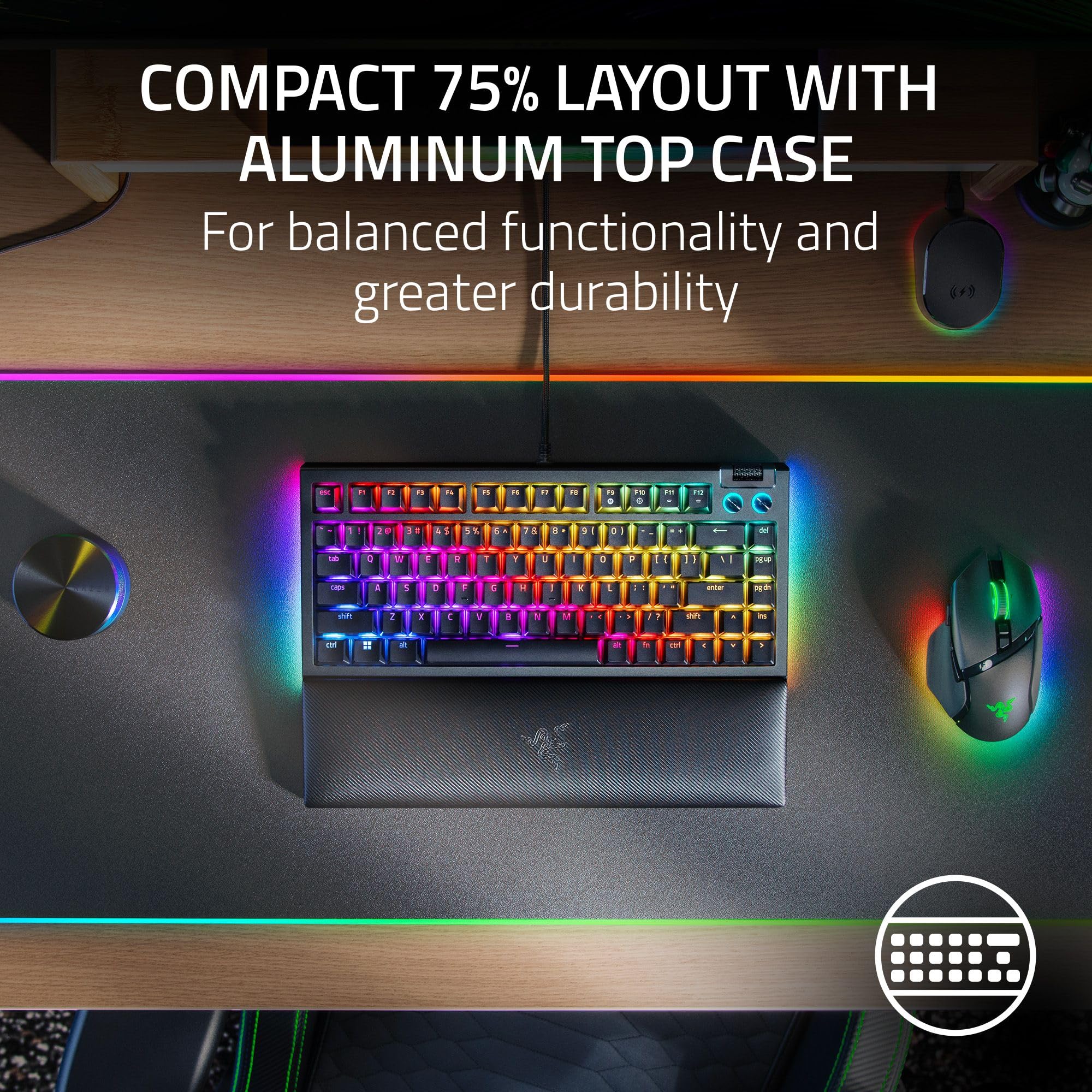 razer-blackwidow-v4-75-hot-swappable-mechanical-gaming-keyboard-orange-tactile-s image 3