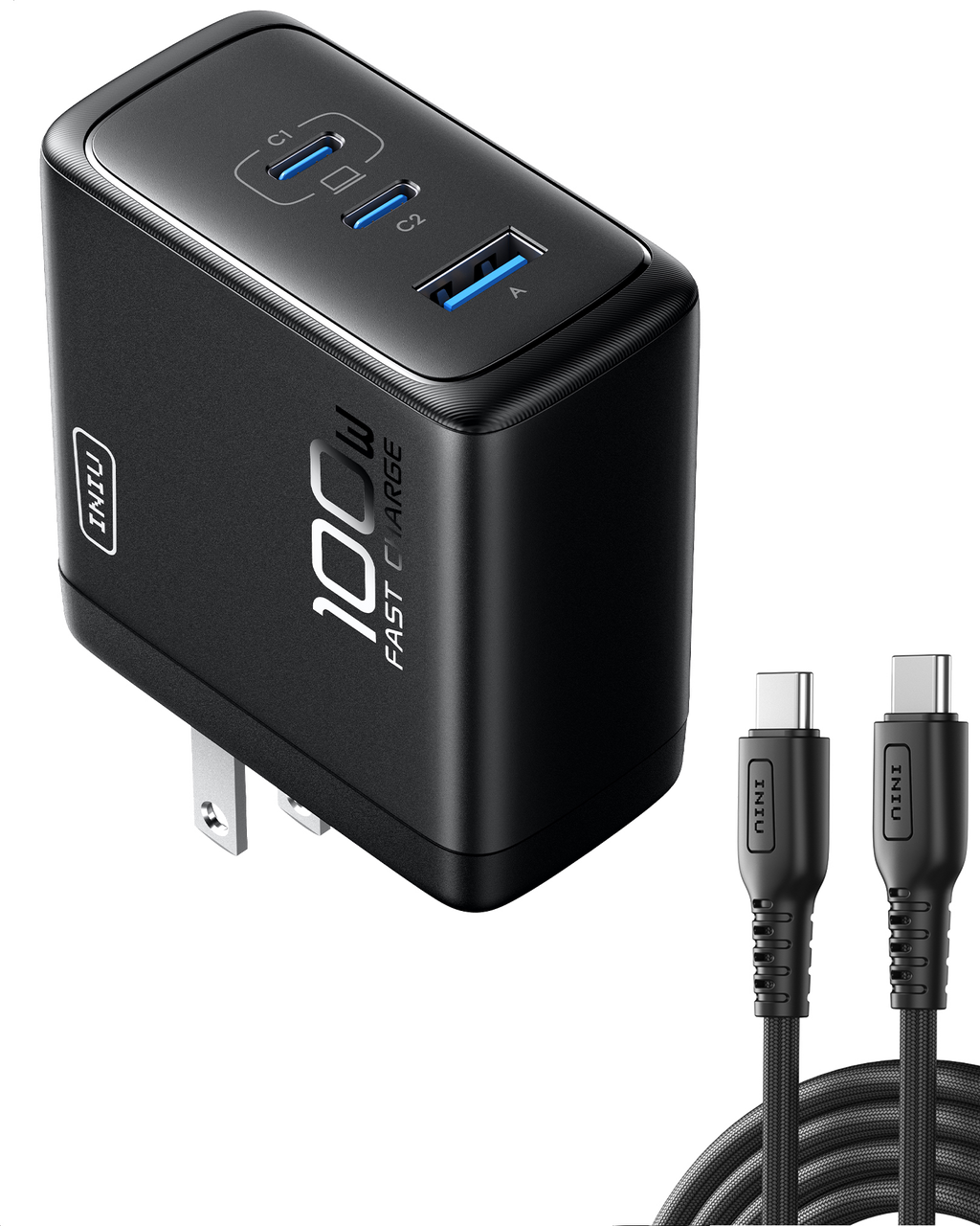 iniu-a11-100w-3-port-gan-fast-charger-compact-desktop-power-station-for-laptops- image 1