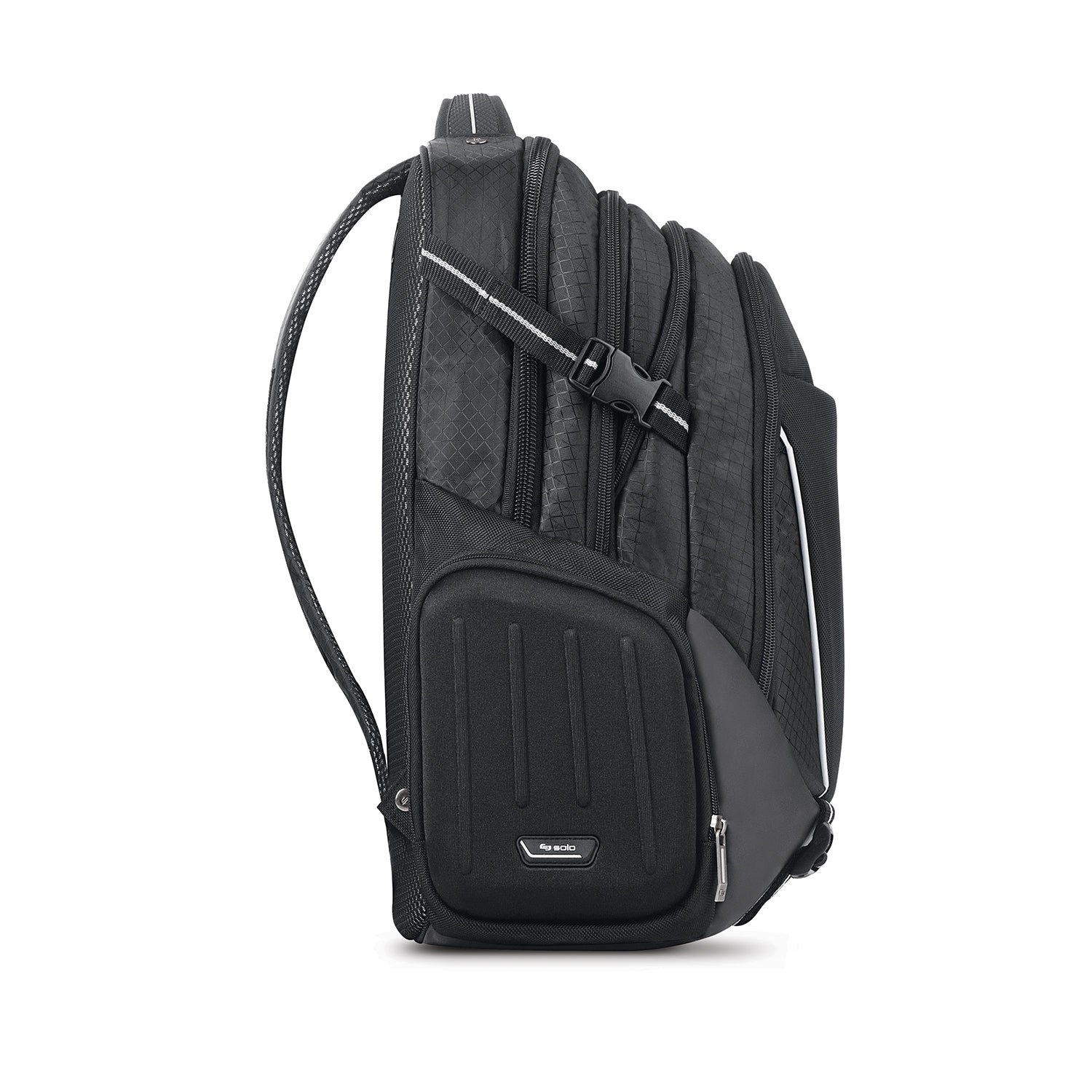 solo-new-york-rival-backpack-17-3-inch-laptop-hardshell-headphone-pockets-air-me image 3