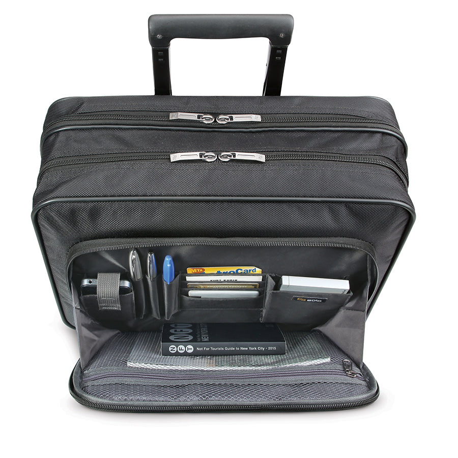 solo-new-york-carnegie-rolling-case-fully-padded-15-6-laptop-rolling-briefcase image 4