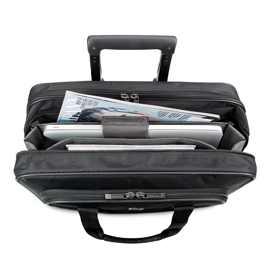 solo-new-york-carnegie-rolling-case-fully-padded-15-6-laptop-rolling-briefcase image 5