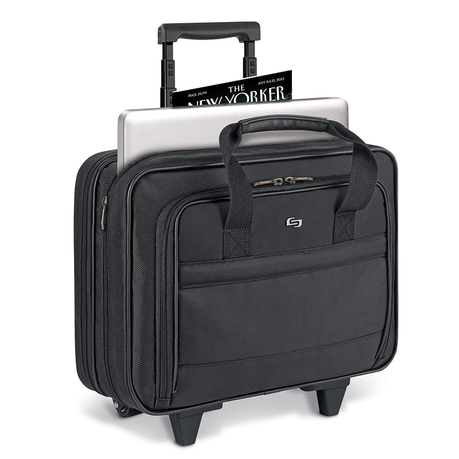 solo-new-york-carnegie-rolling-case-fully-padded-15-6-laptop-rolling-briefcase image 7