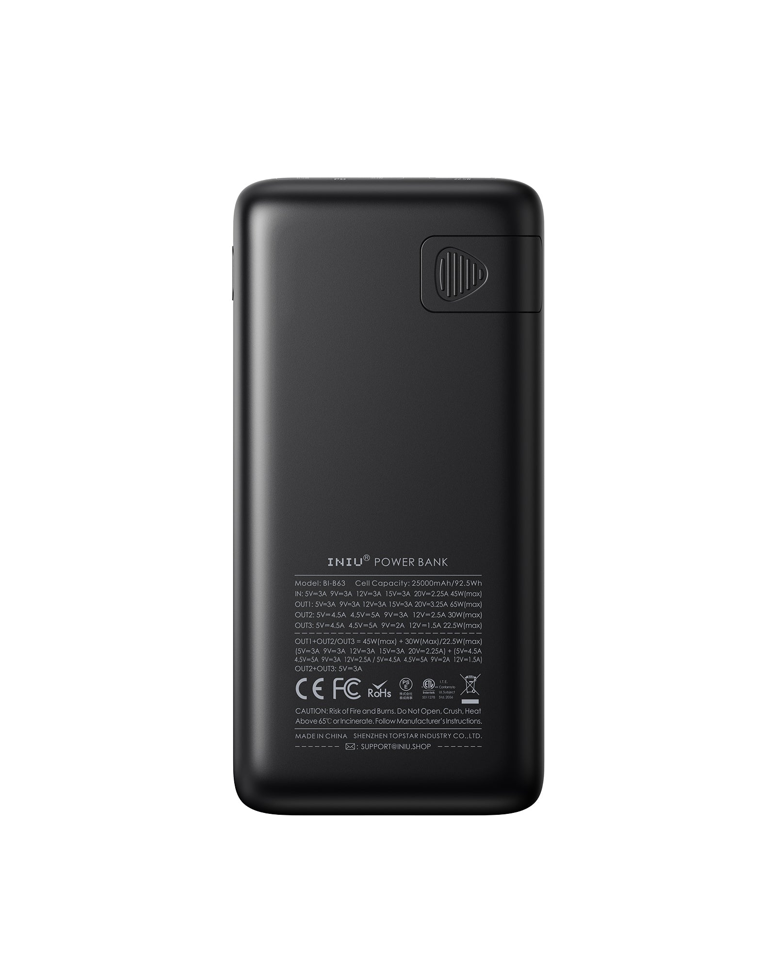 iniu-b63-power-bank-100w-25-000mah-portable-charger-usb-c-in-out-fast-charging-f image 6