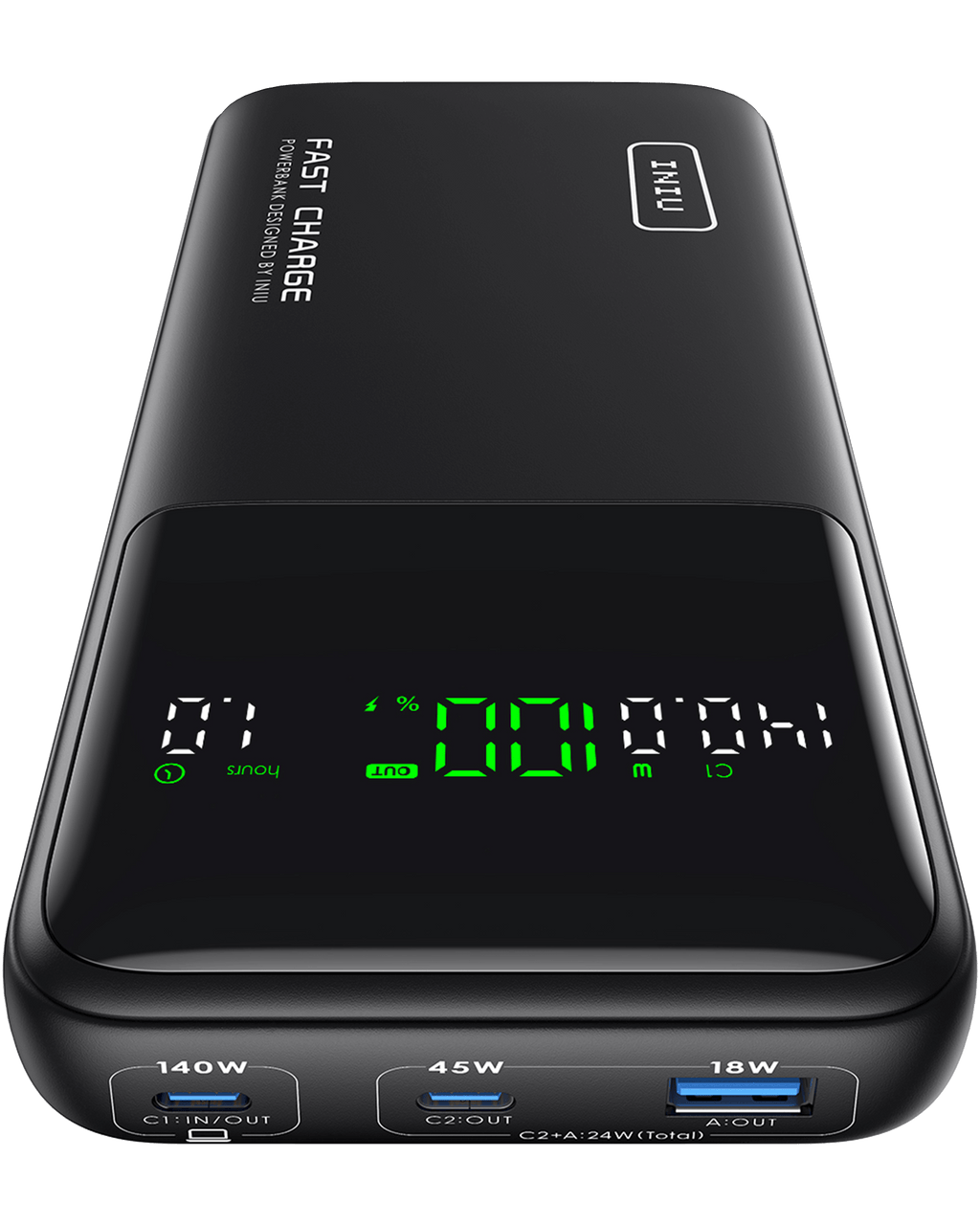 iniu-b64-powernova-140w-27-000mah-power-bank-pd-3-1-super-fast-charging-140w-max image 1