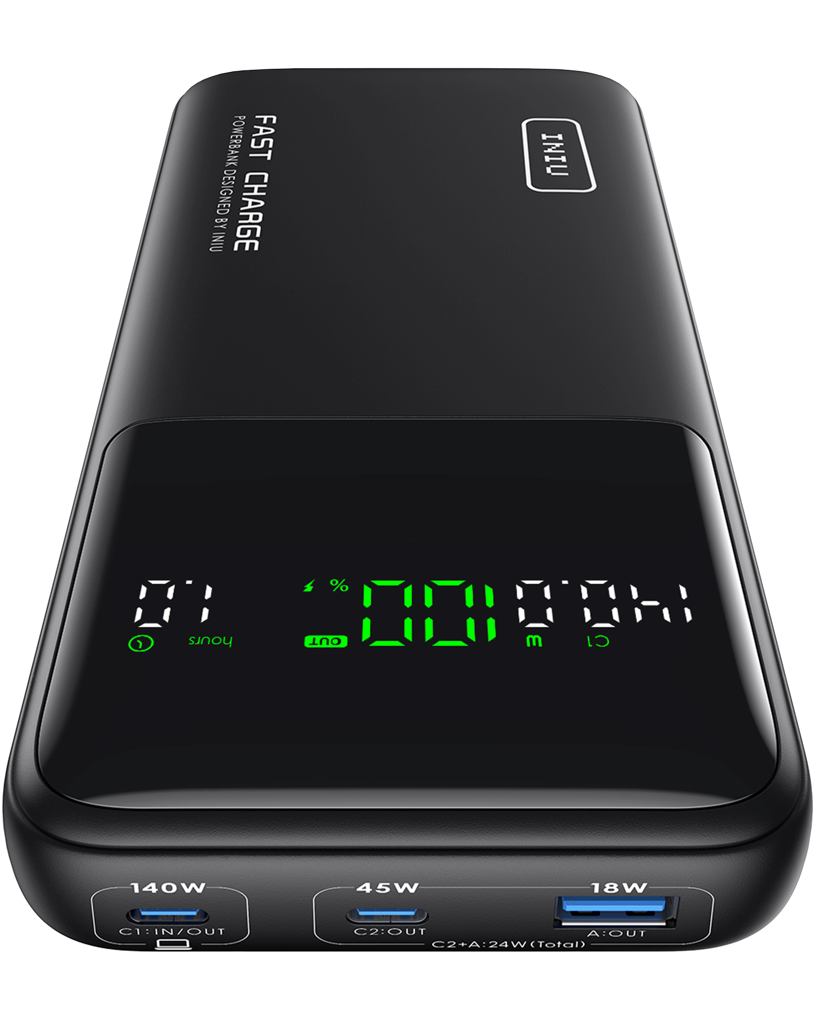 iniu-b64-powernova-140w-27-000mah-power-bank-pd-3-1-super-fast-charging-140w-max image 2