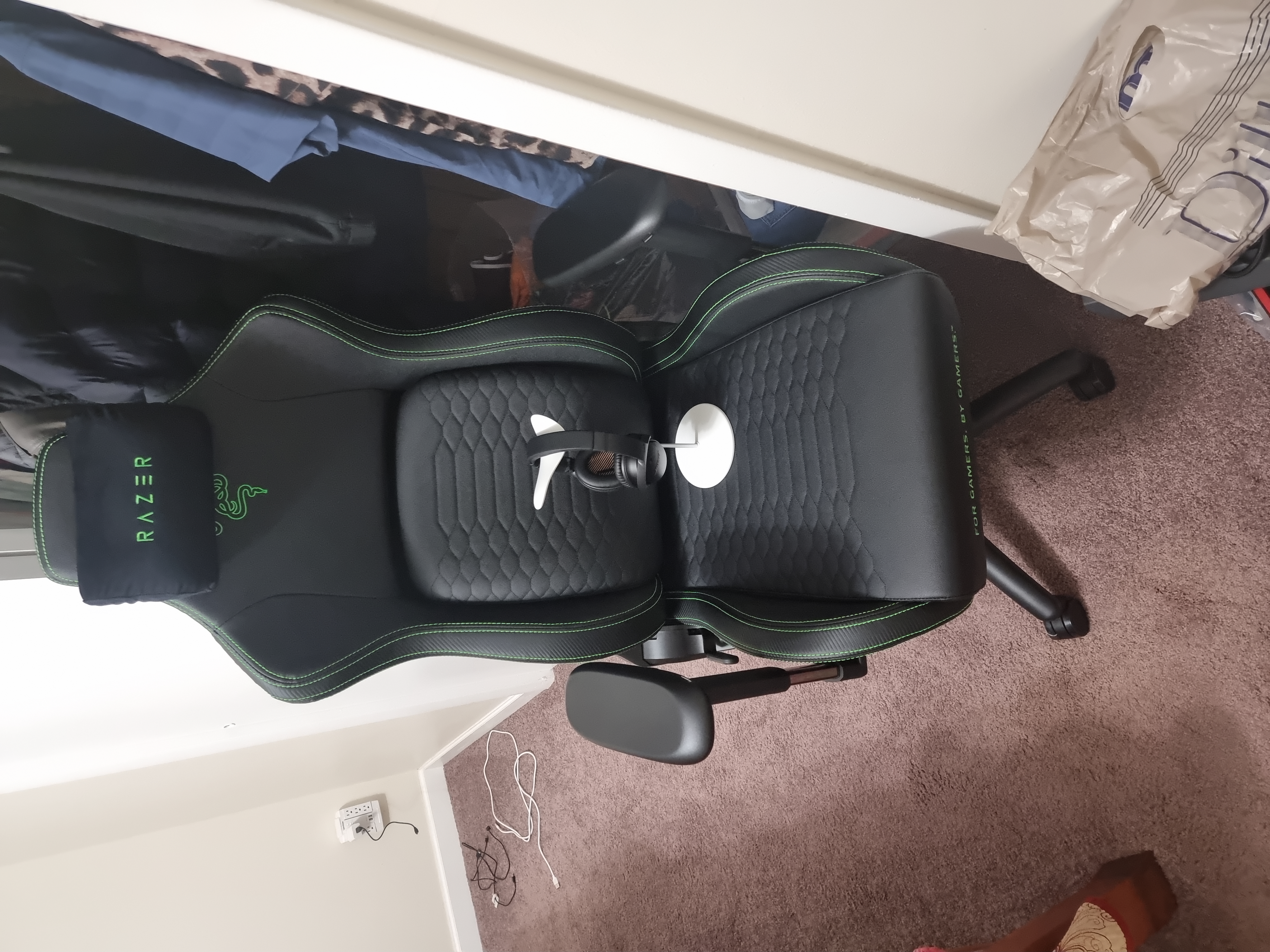 Solid chair, minor squeak