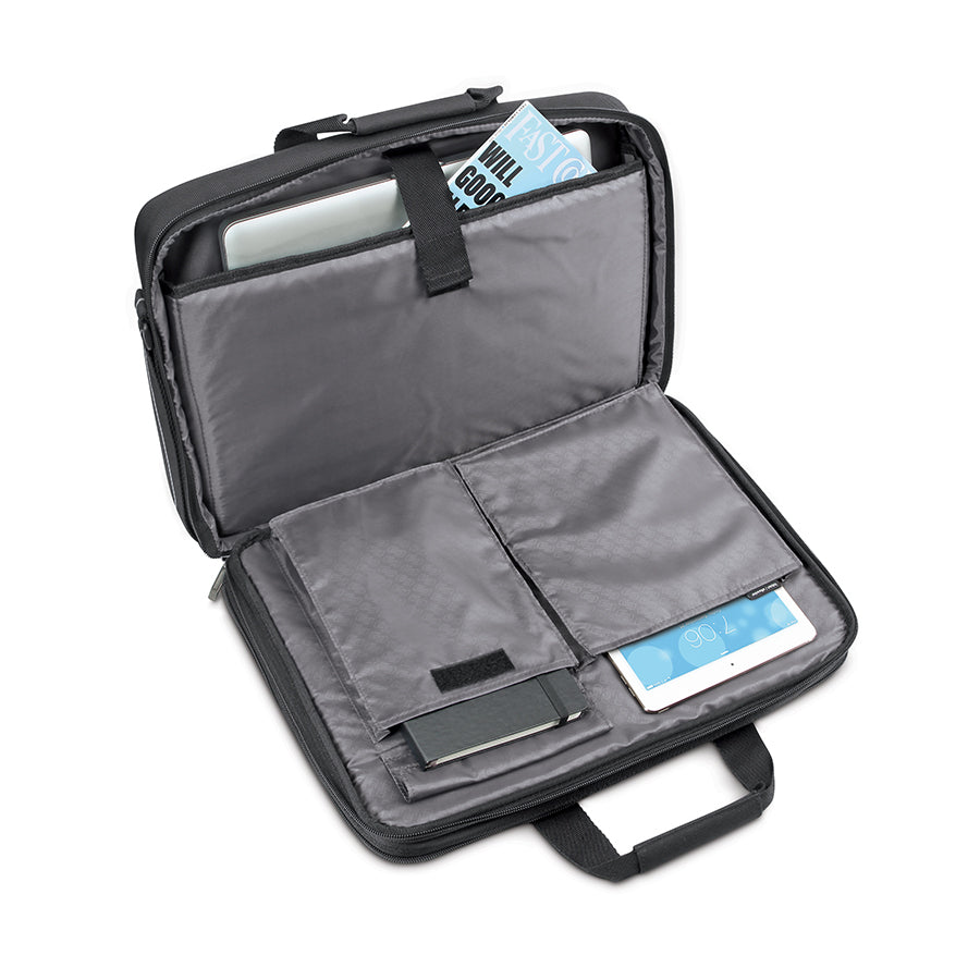 solo-new-york-empire-briefcase-checkpoint-friendly-17-3-laptop-briefcase-with-cl image 2