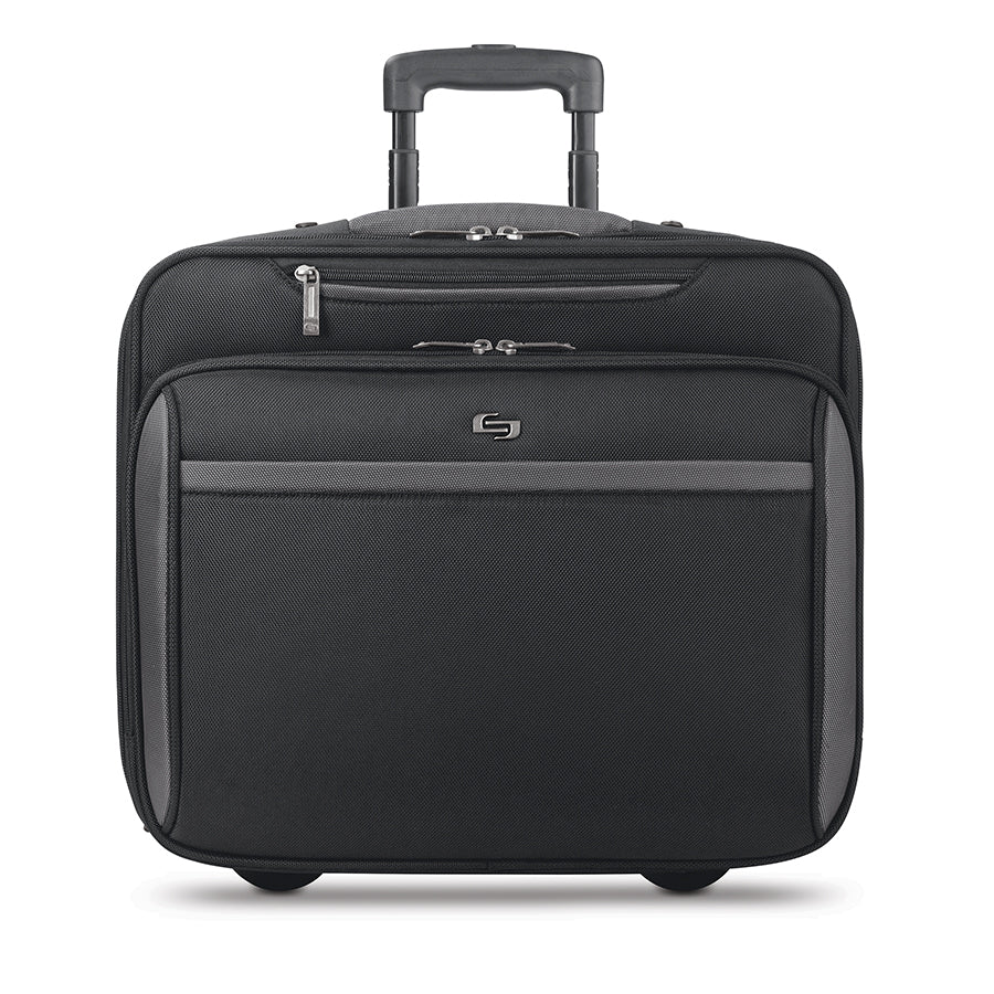 solo-new-york-west-side-checkpoint-friendly-rolling-overnighter-case-with-16-lap image 1