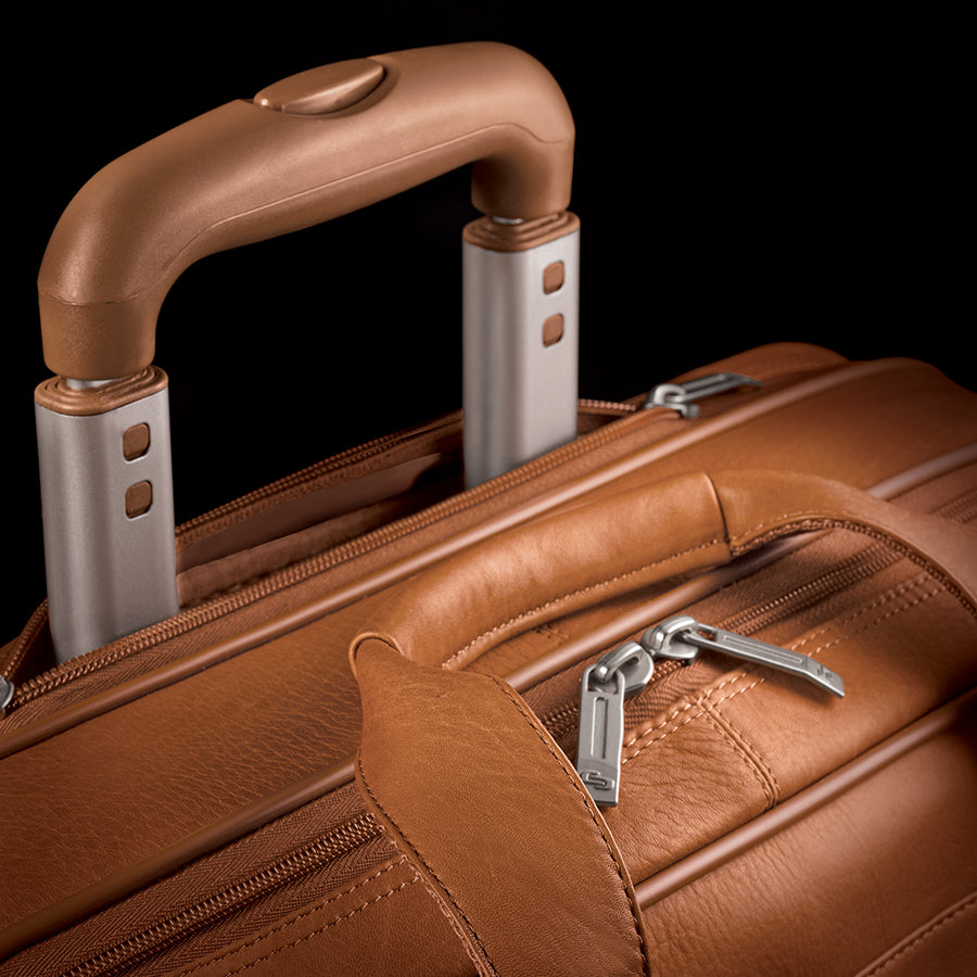 solo-new-york-walker-full-grain-leather-rolling-briefcase-hidden-push-button-tel image 8