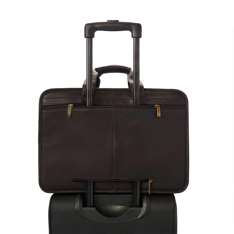solo-new-york-classic-leather-briefcase-espresso-brown-leather-15-6-laptop-brief image 4