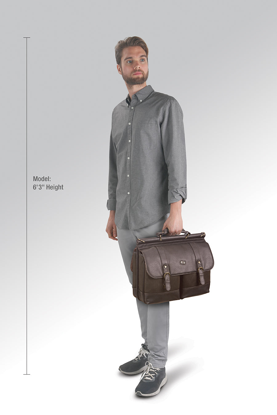solo-new-york-thompson-briefcase-for-15-6-laptops-with-buckle-closures-and-table image 6