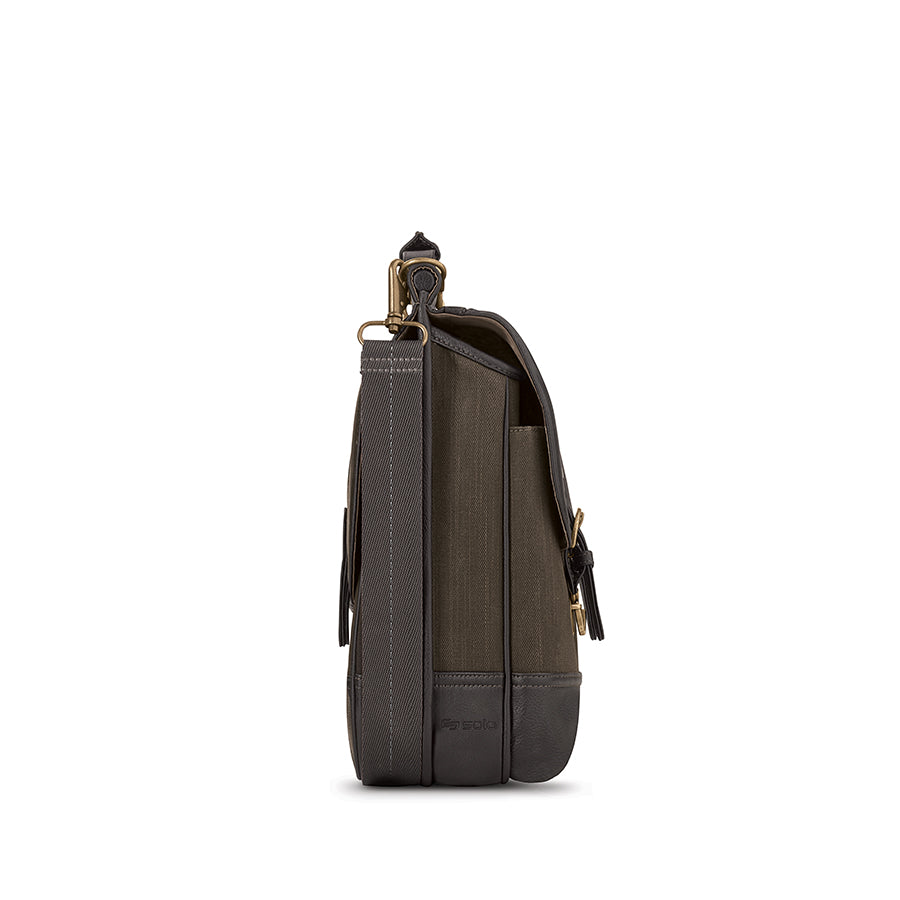 solo-new-york-thompson-briefcase-for-15-6-laptops-with-buckle-closures-and-table image 3
