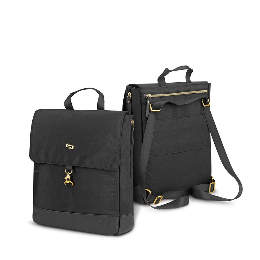 solo-new-york-austin-hybrid-tote-backpack-3-in-1-convertible-bag-with-padded-13- image 6