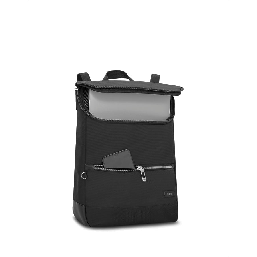 solo-new-york-stealth-hybrid-anti-theft-laptop-backpack-rfid-pocket-slash-proof- image 4