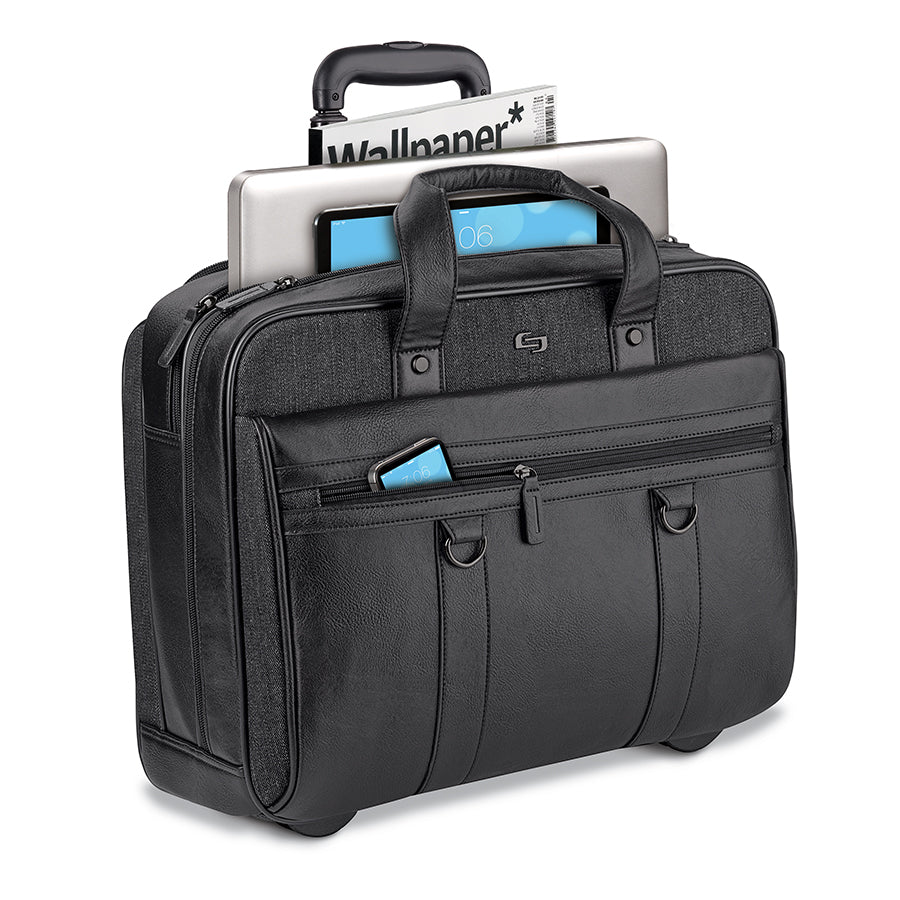 solo-new-york-macdougal-rolling-case-exe935-17-3-padded-laptop-rolling-briefcase image 5