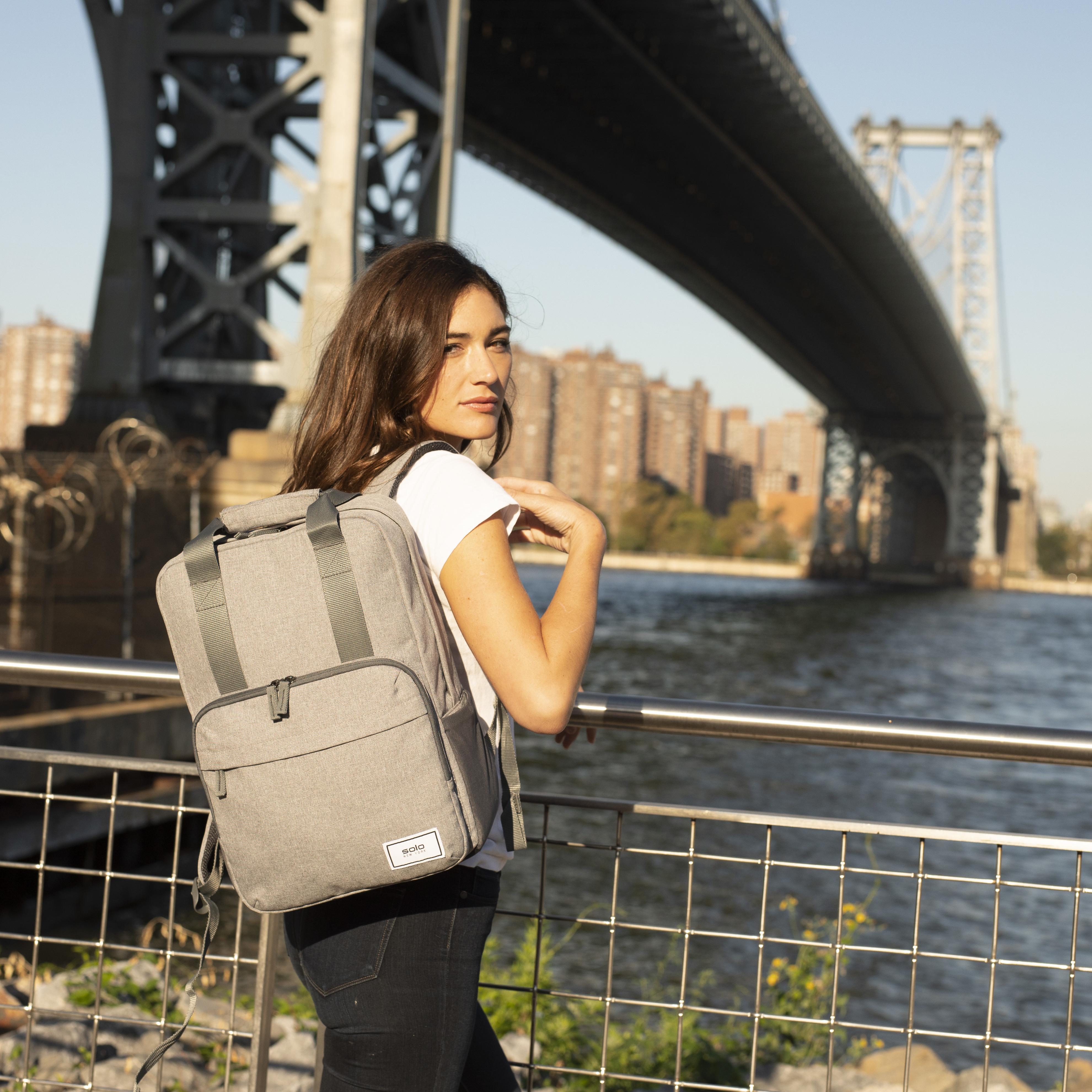 solo-new-york-re-claim-backpack-15-6-inch-laptop-recycled-pet-heathered-grey image 2