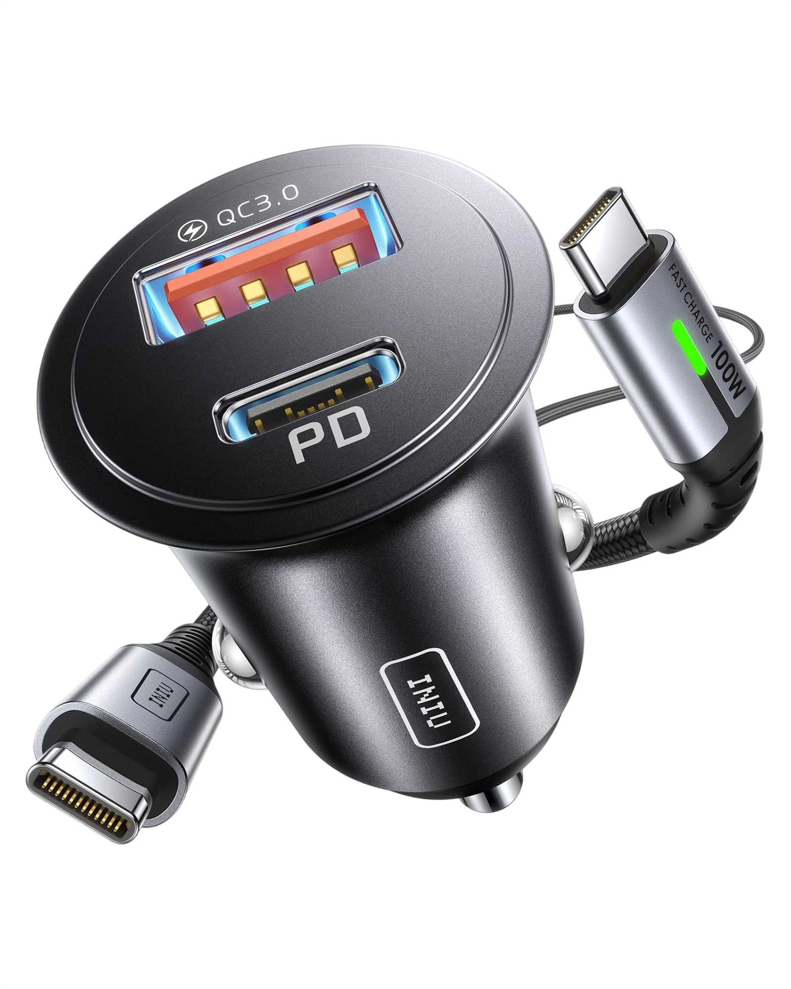 iniu-i625-65w-2-port-usb-c-usb-a-wall-charger-compact-fast-charging-power-adapte image 4