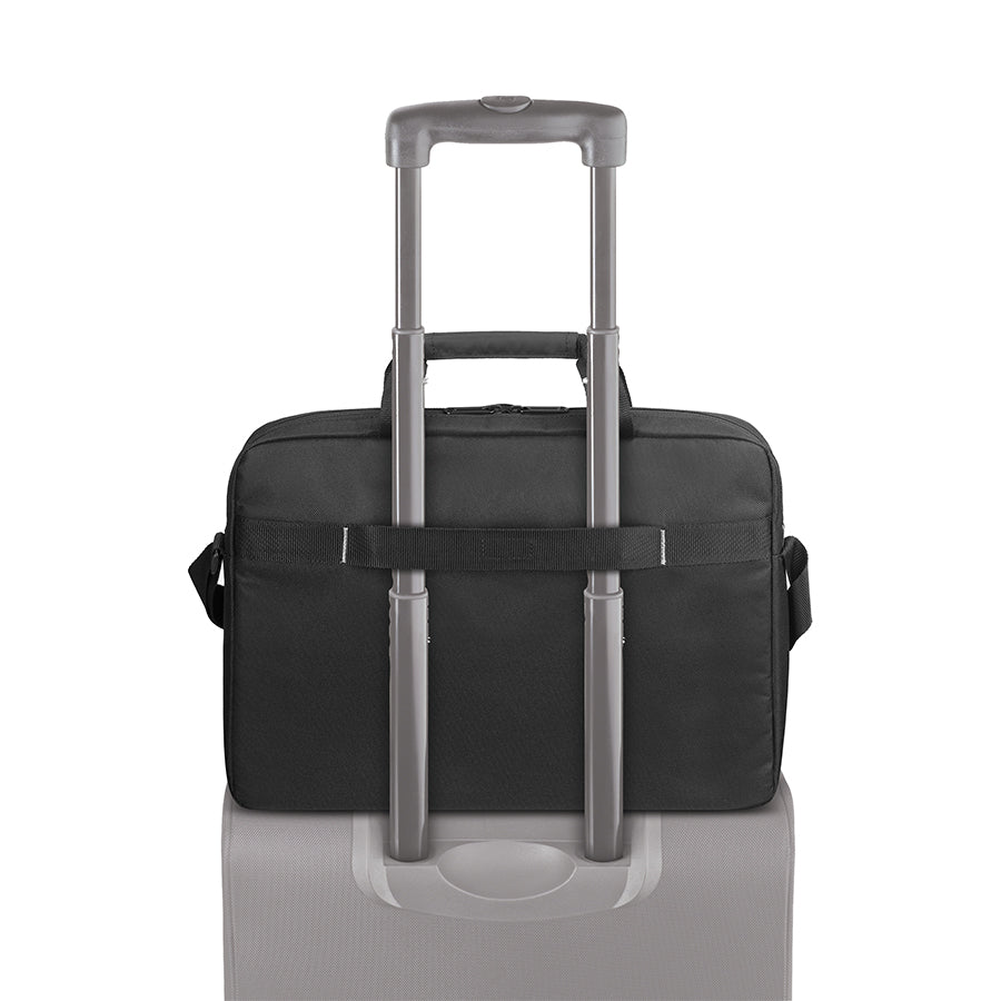 solo-new-york-node-slim-brief-grv101-4-black-herringbone-15-6-slim-laptop-briefc image 7