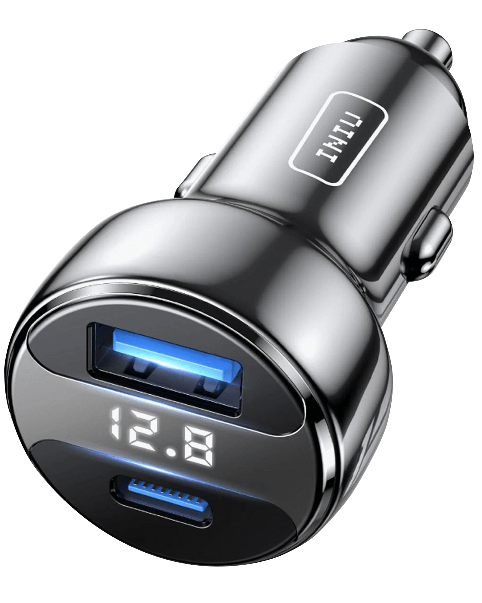 iniu-i711-2-port-66w-ultra-fast-car-charger-pd-3-0-usb-c-qc-4-0-laptop-charging- image 2