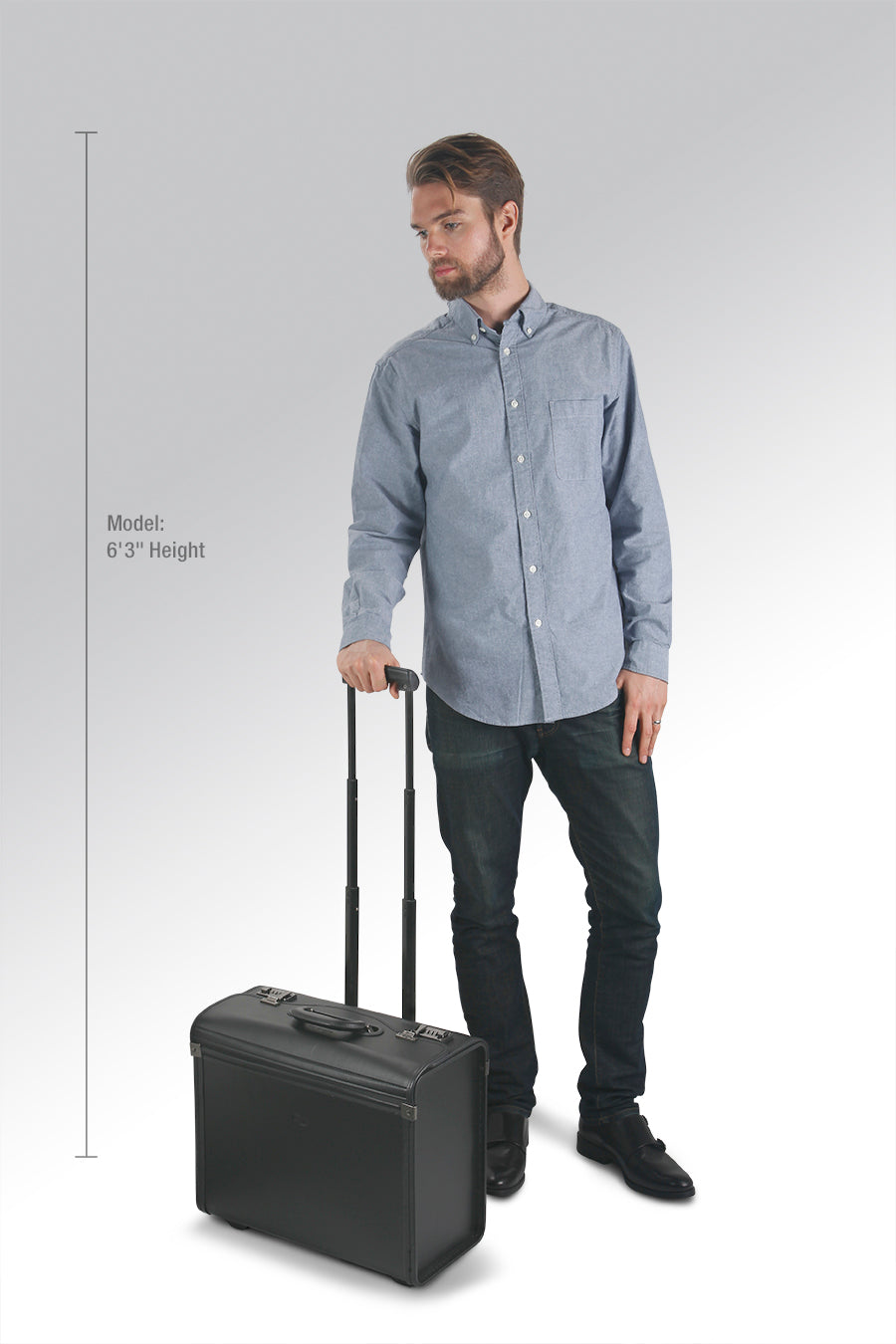 solo-new-york-lincoln-catalog-rolling-case-with-dual-combination-locks-and-teles image 6